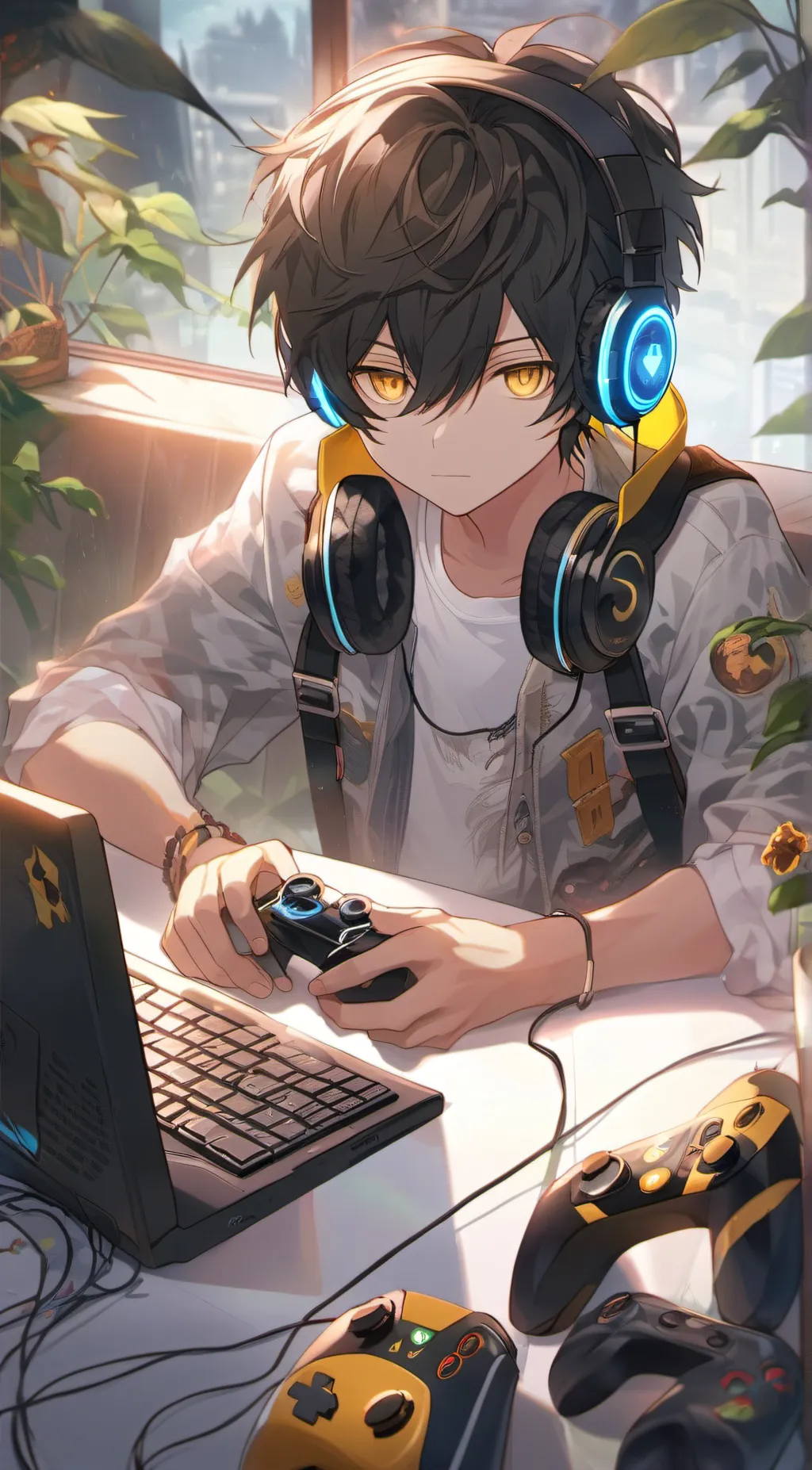 ai character: Alex background