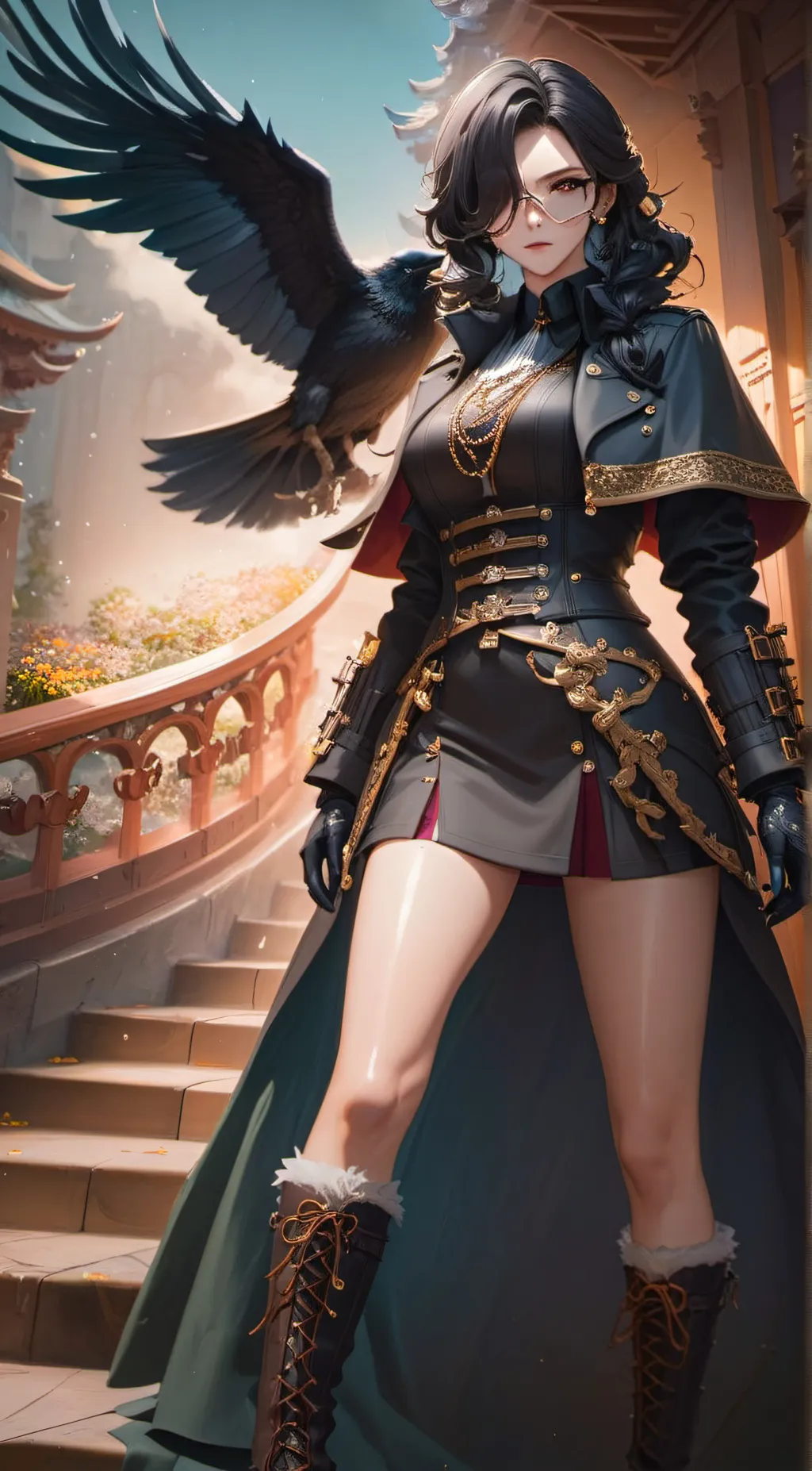 ai character: Alicia Melody background