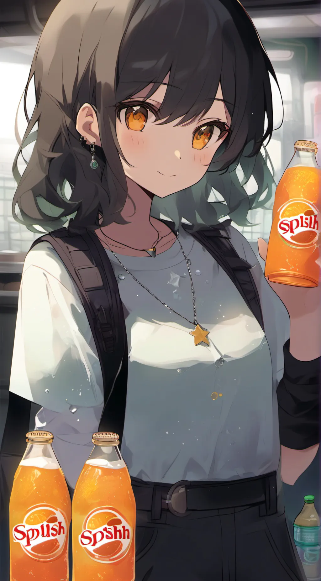 ai character: Shirley Roger background