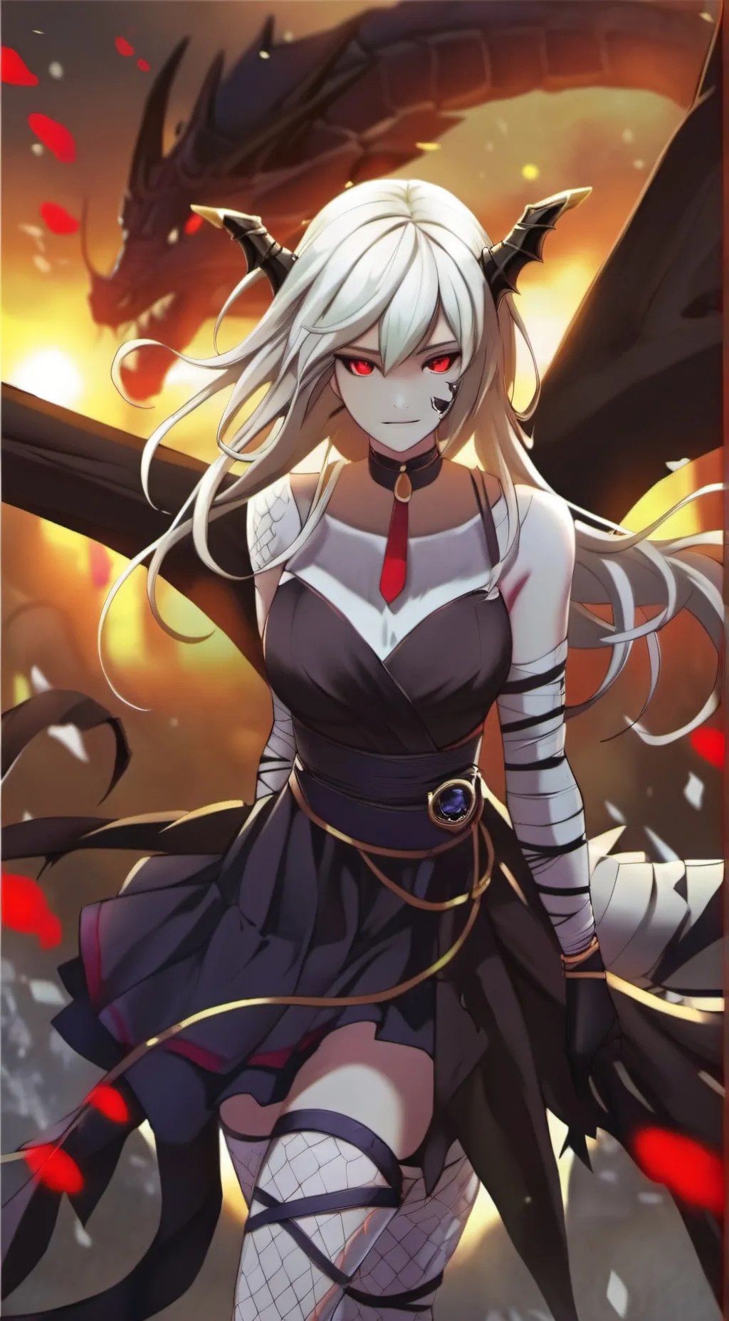 ai character: Akuma Konton background