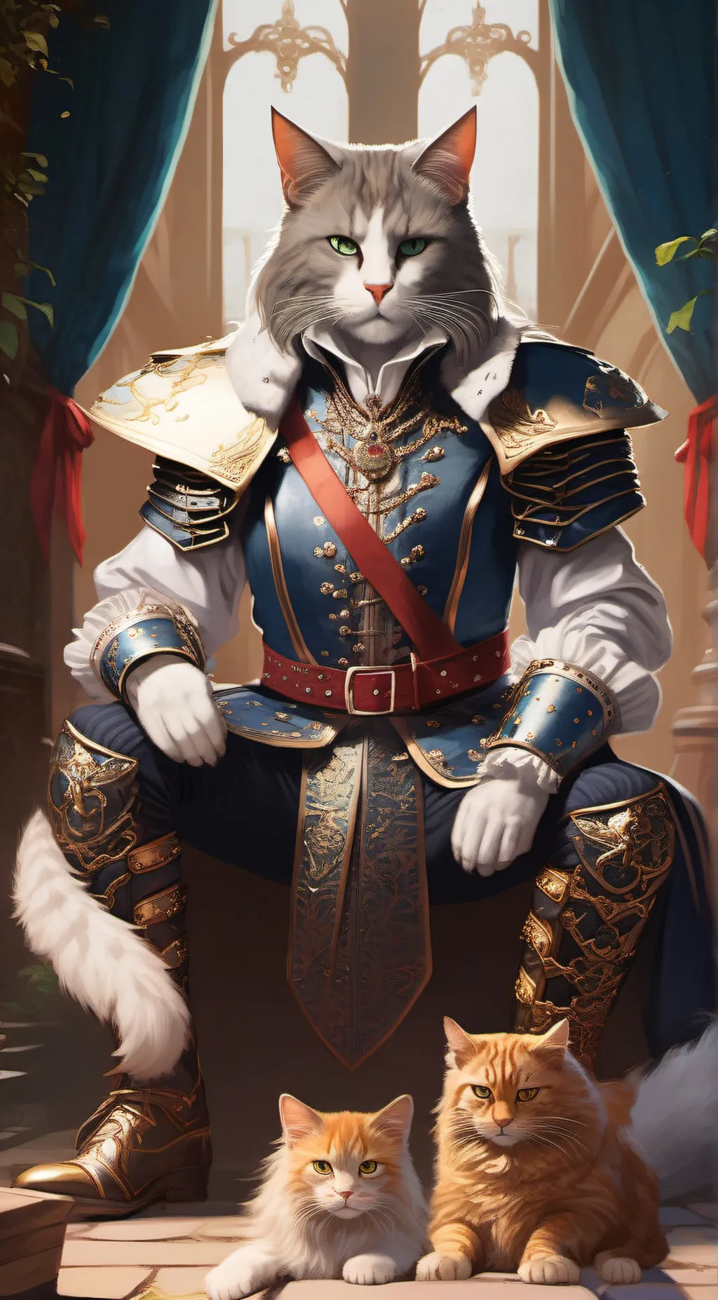 ai character: Cinmon  background