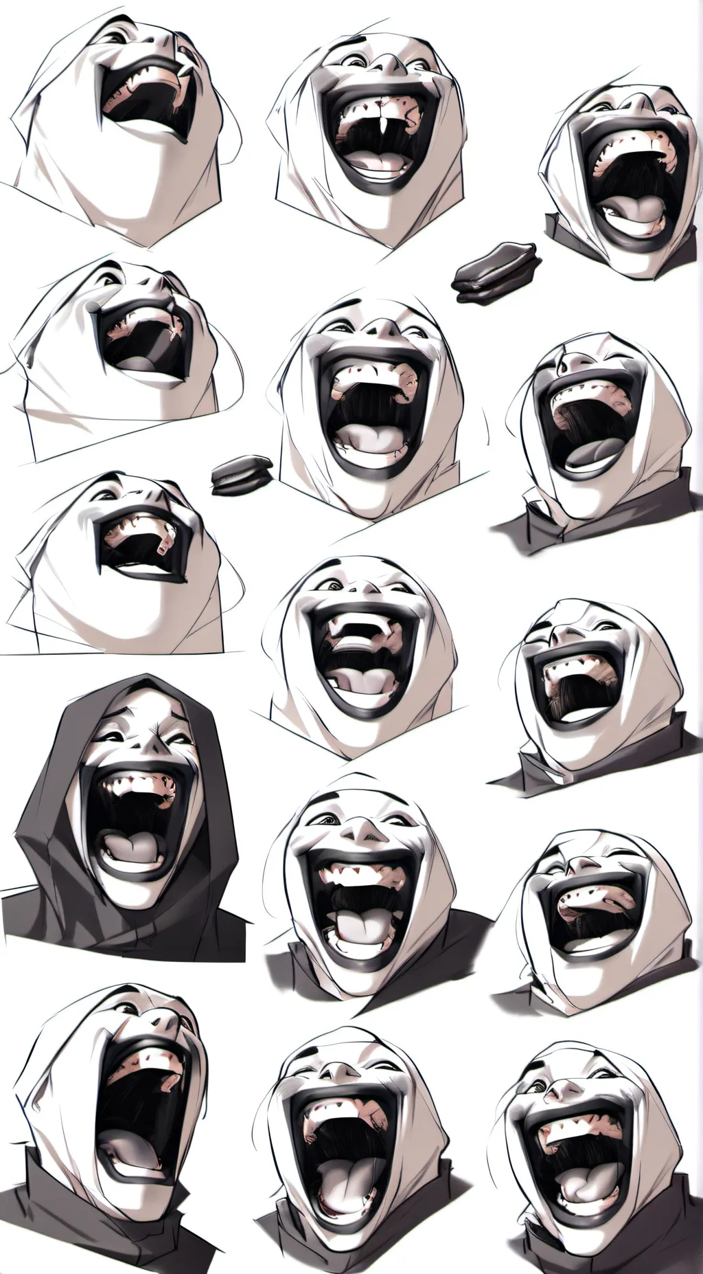 ai character: only says meow background