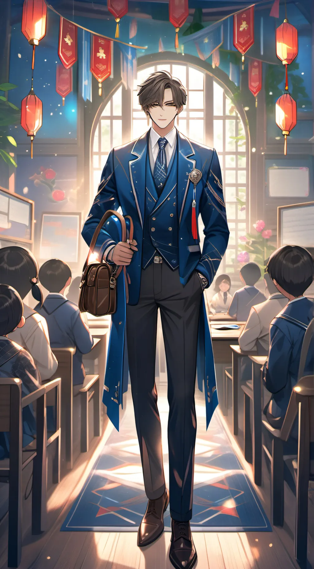 ai character: Blowsurskirtup background