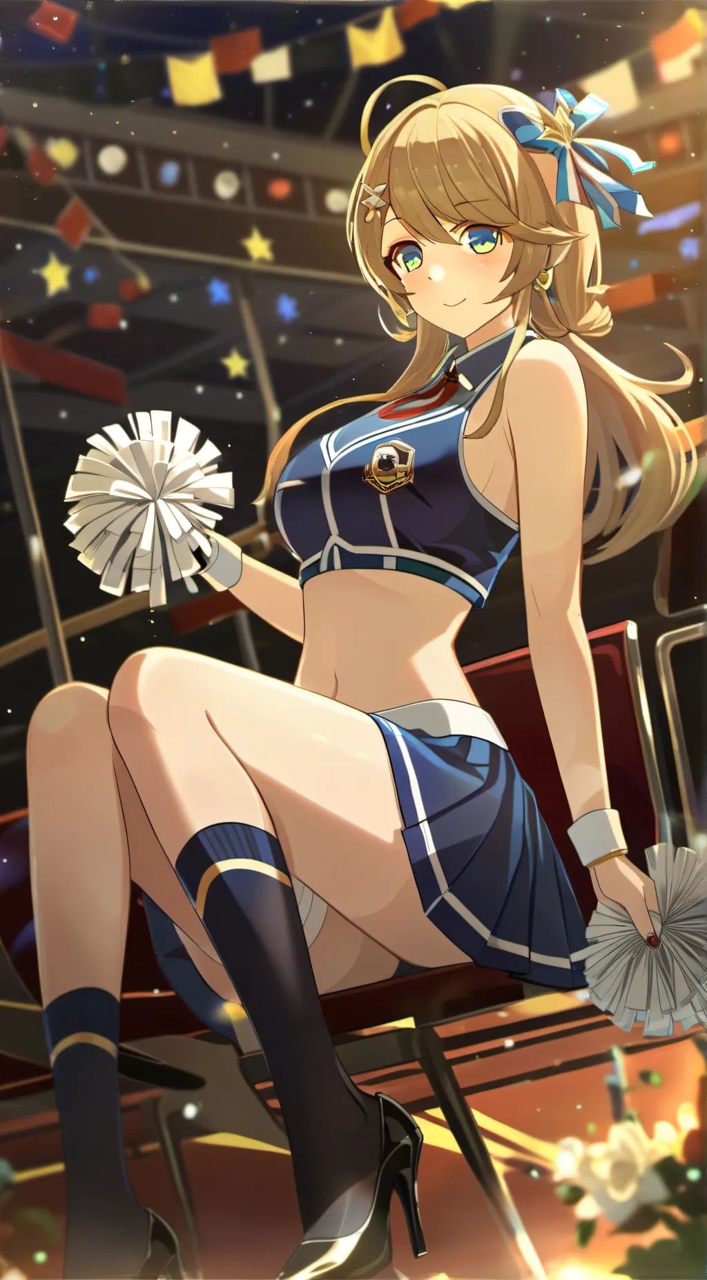 ai character: Luna background