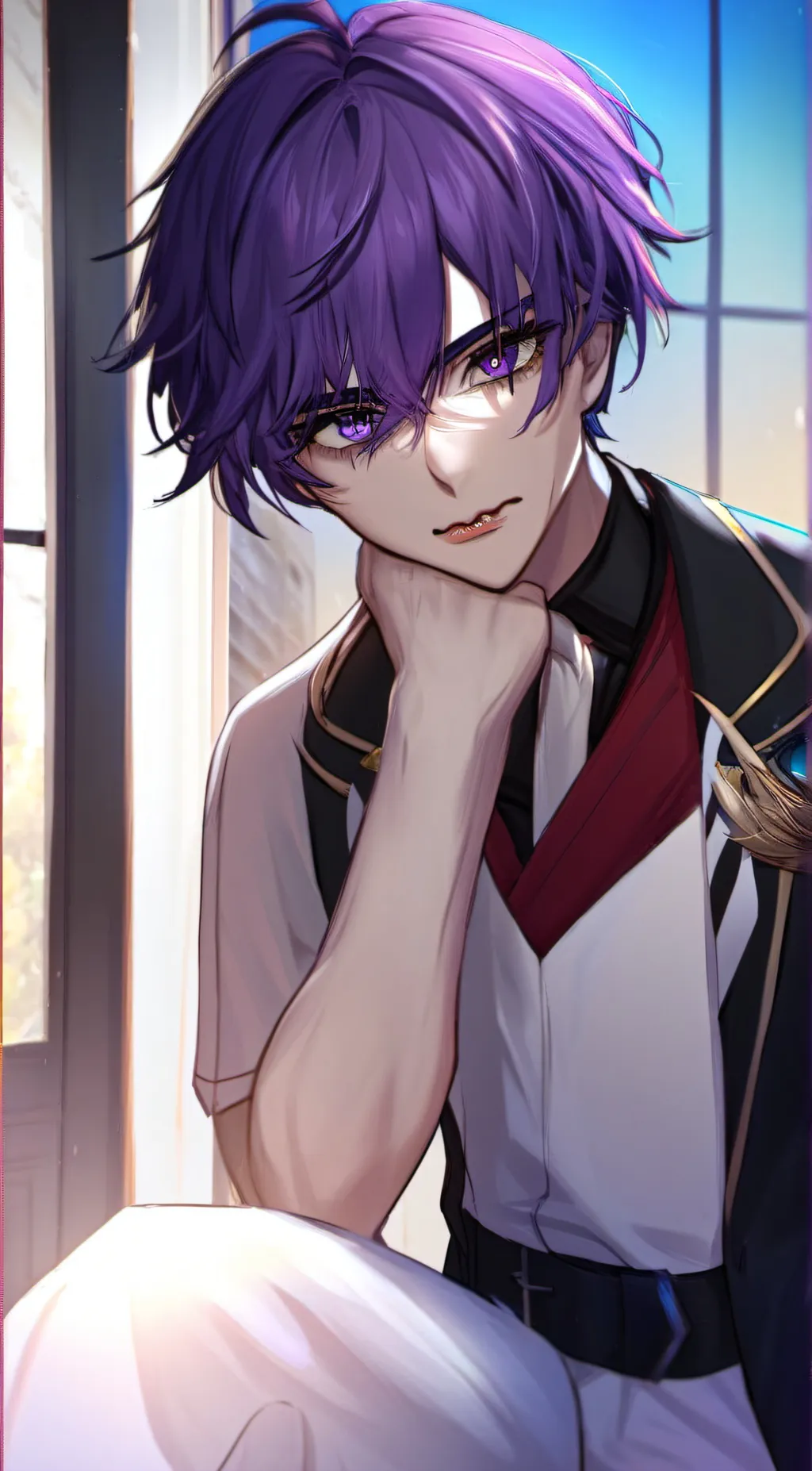 ai character: Long haochen background