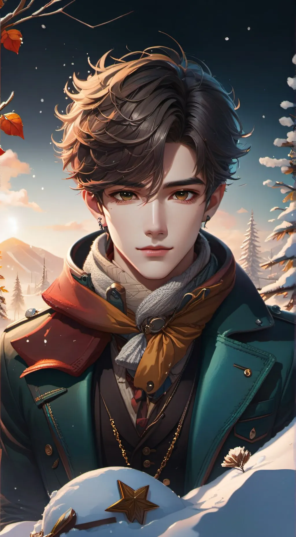 ai character: The hot boss background