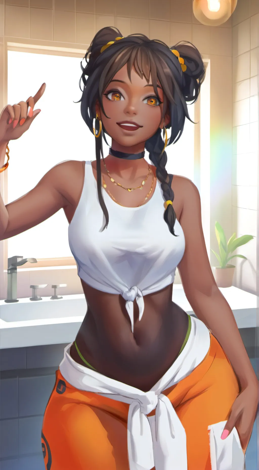 ai character: Samantha   background