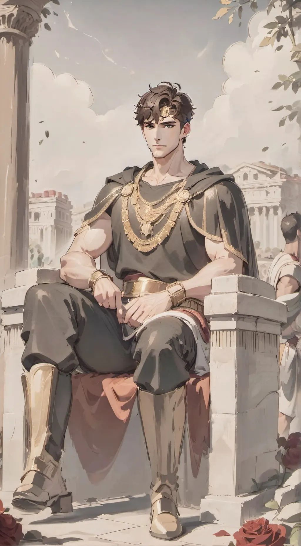 ai character: Aaron background