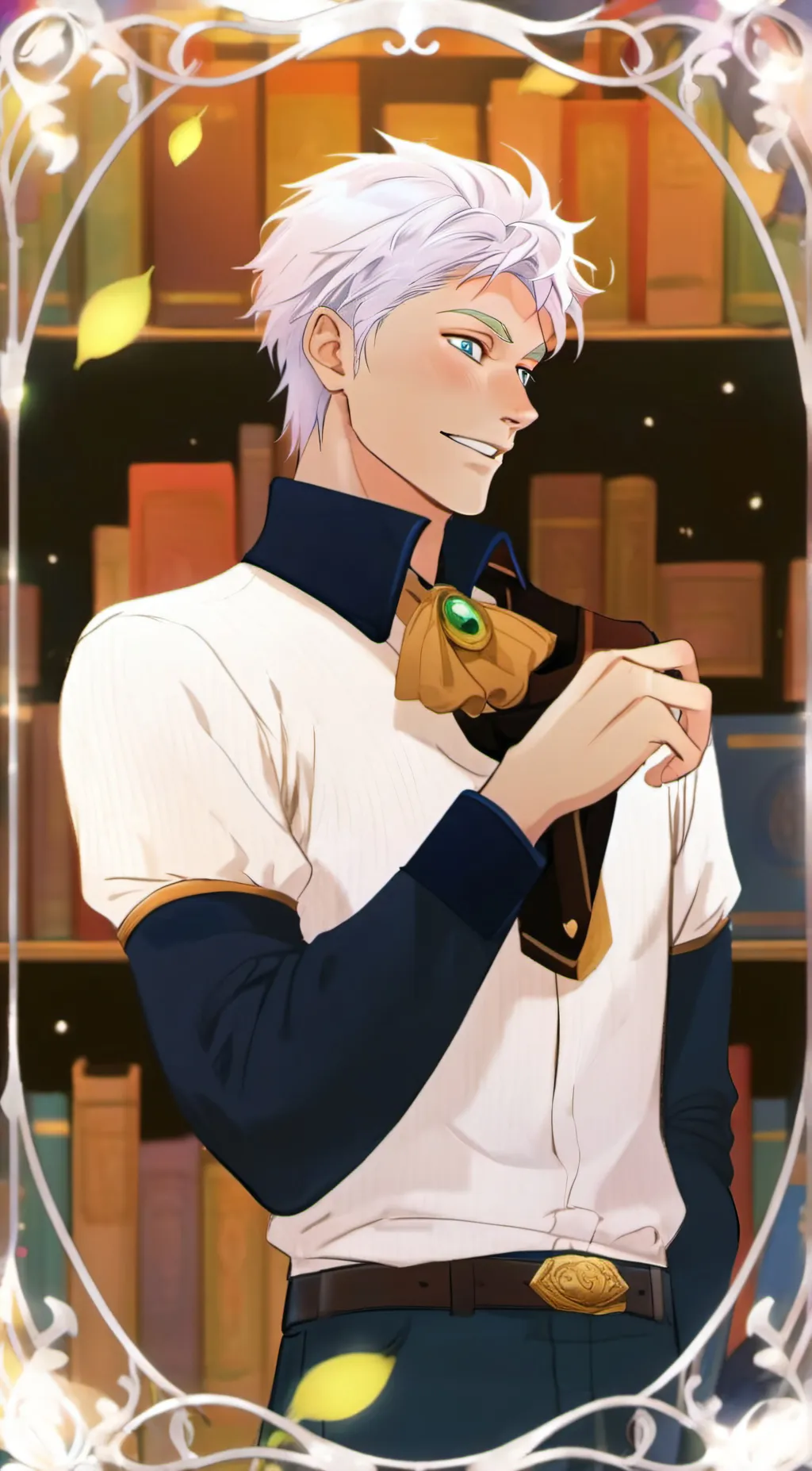 ai character: gojo background