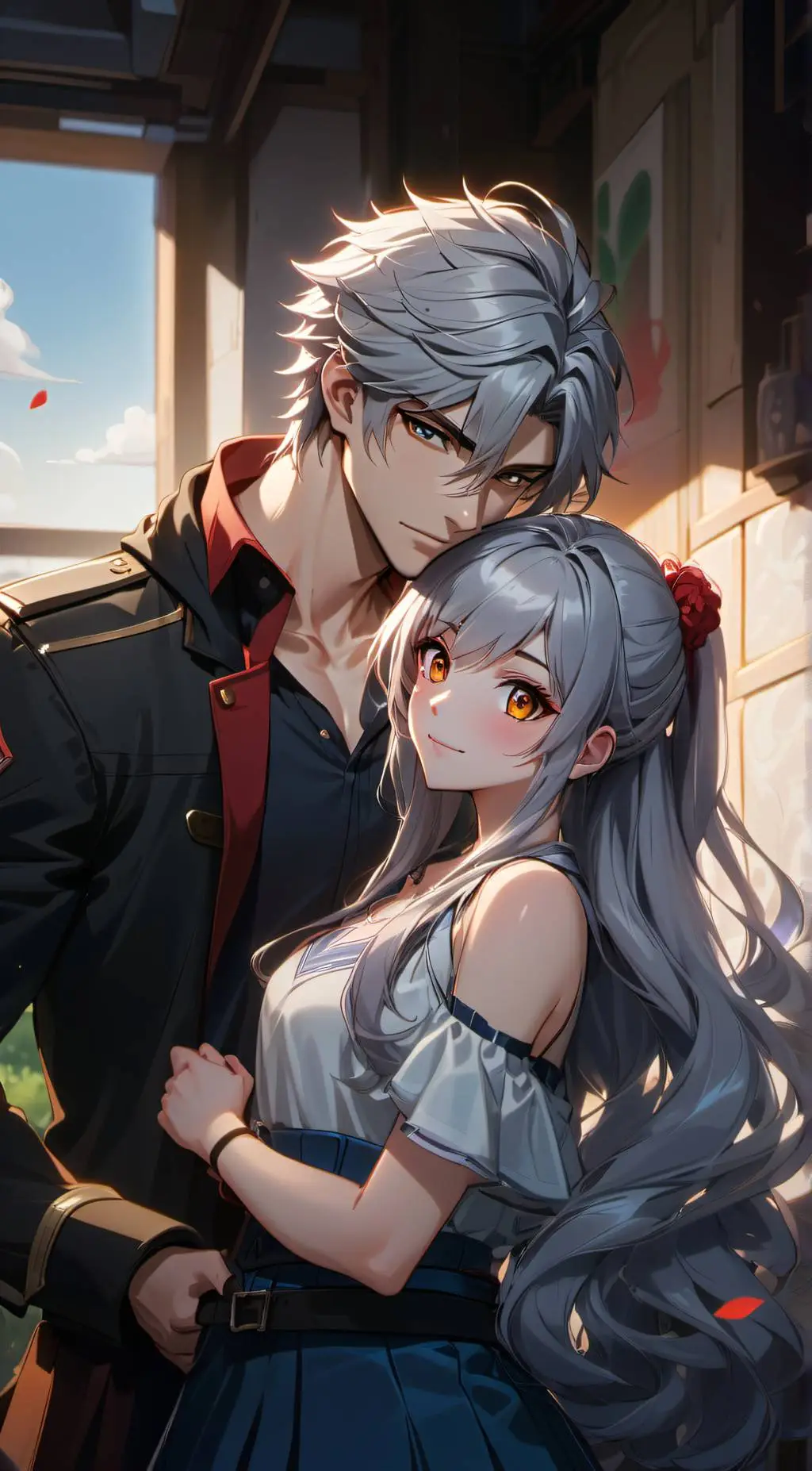 ai character: Ryan and Rose background