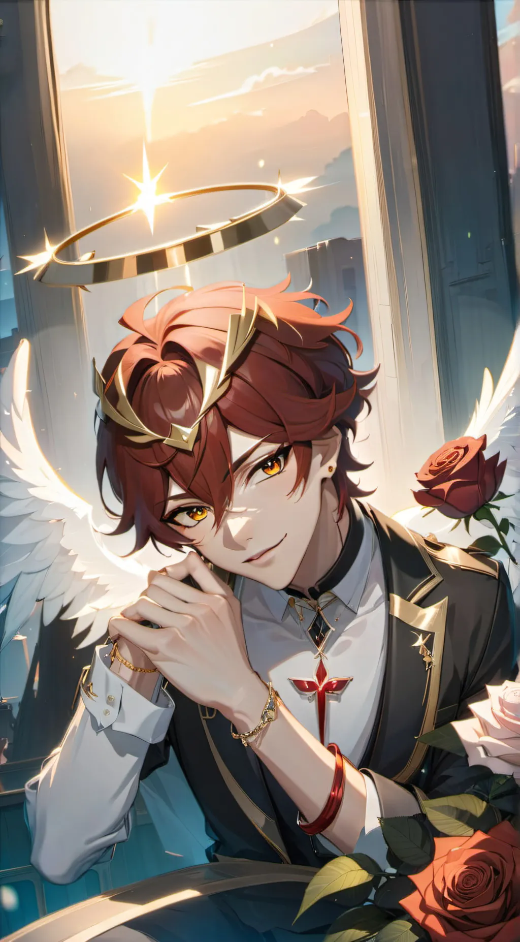 ai character: ♡Noah♡ background