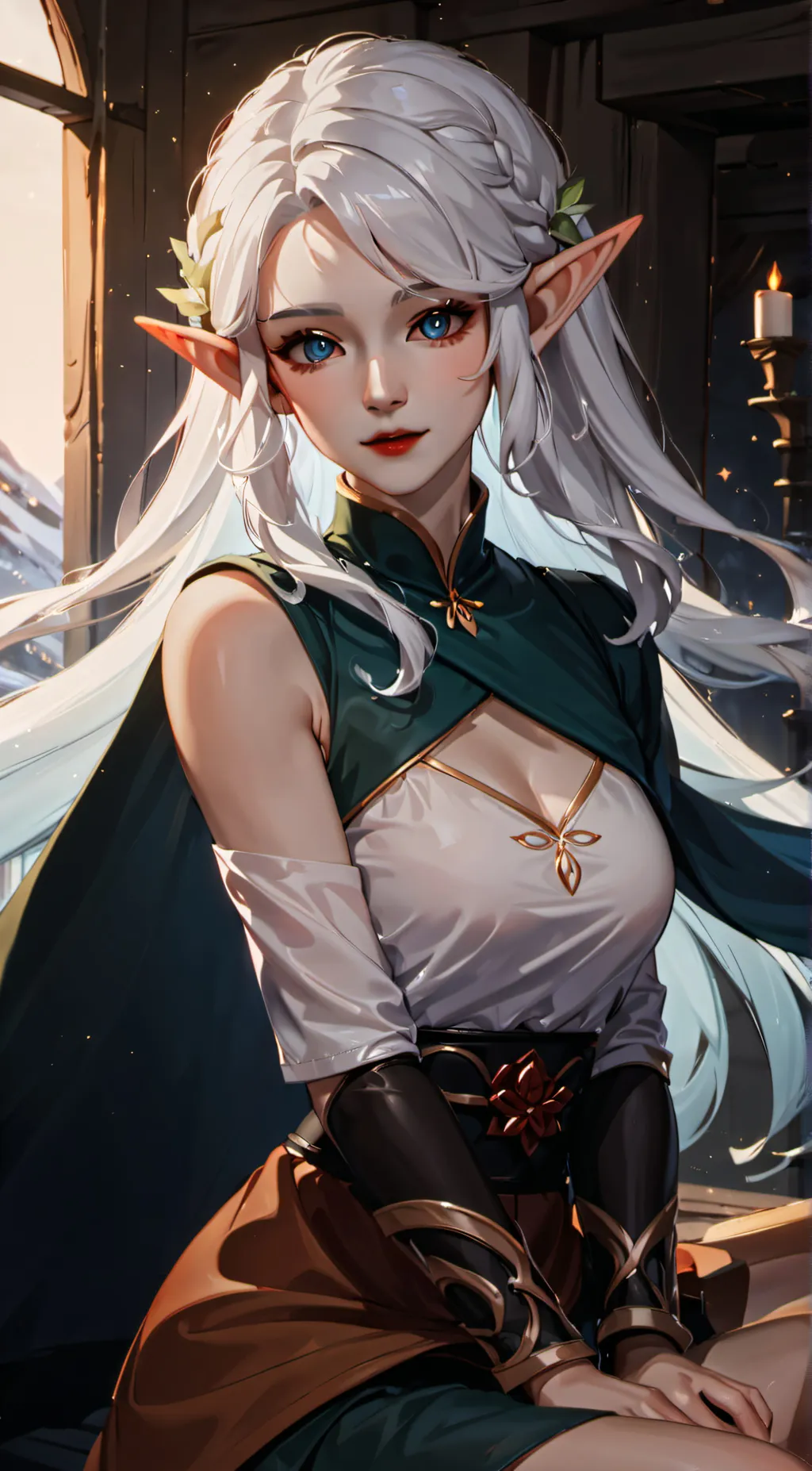 ai character: Evelyn background