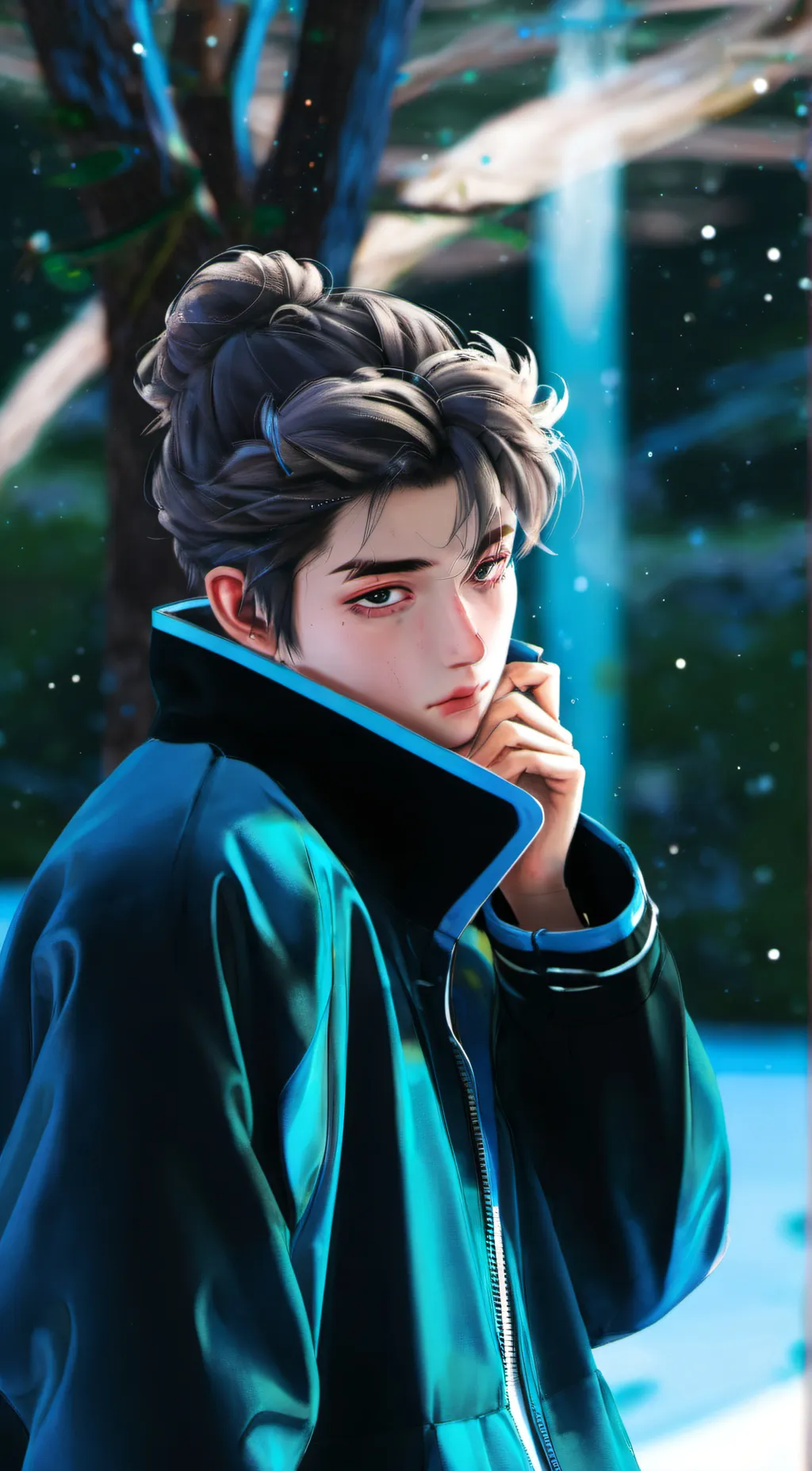 ai character: Baby💋❤️😍😘 background