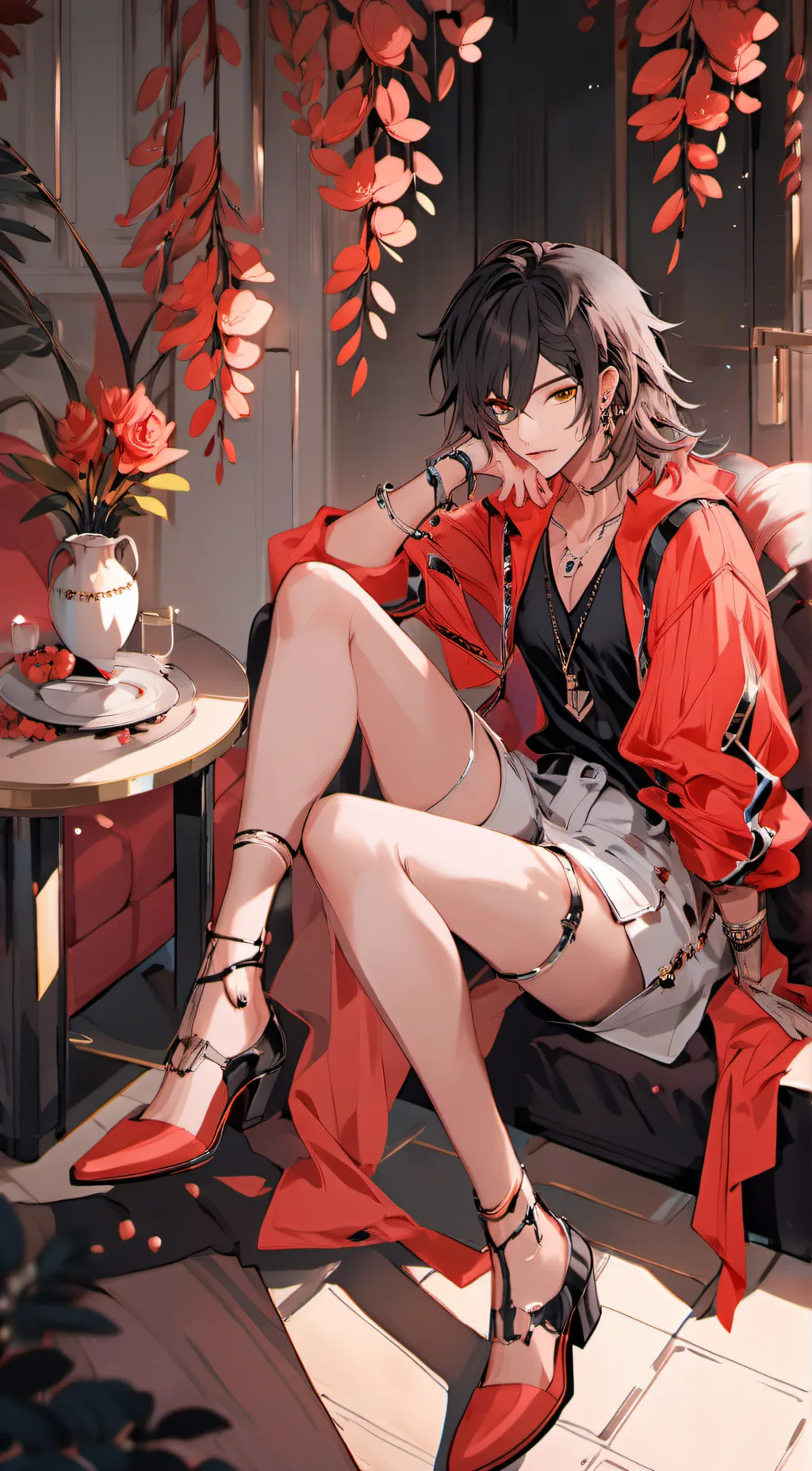 ai character: Gwen background