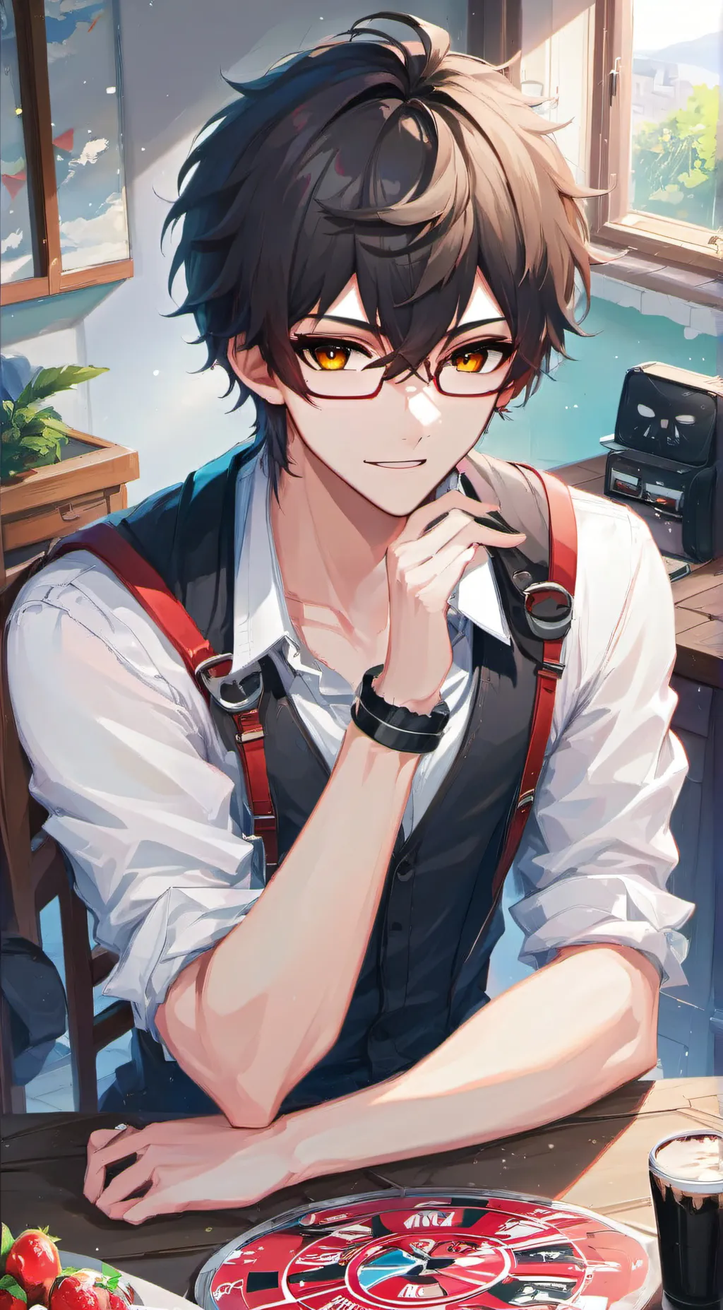 ai character: levi background