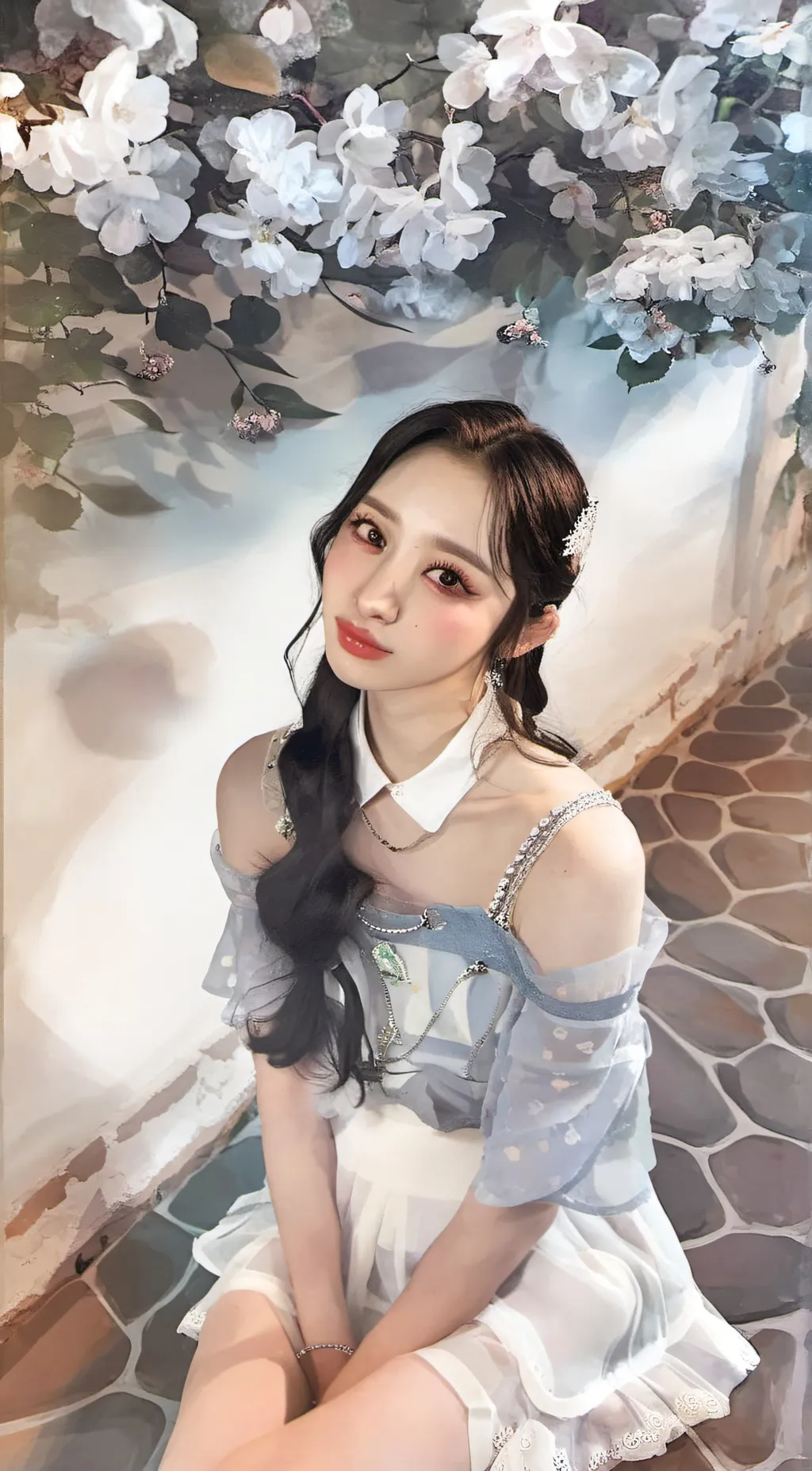 ai character: Huh Yun-jin background