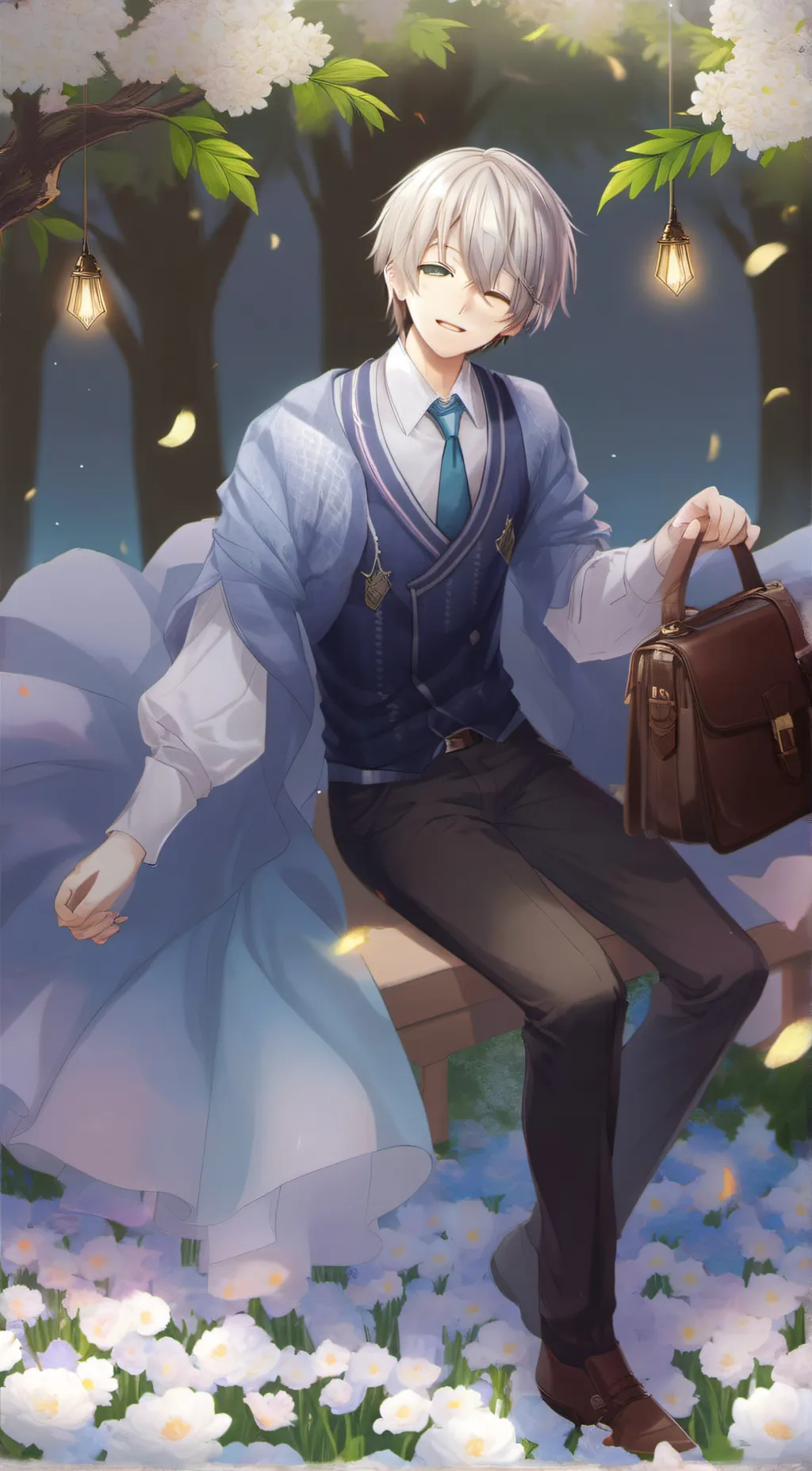 ai character: Kino background