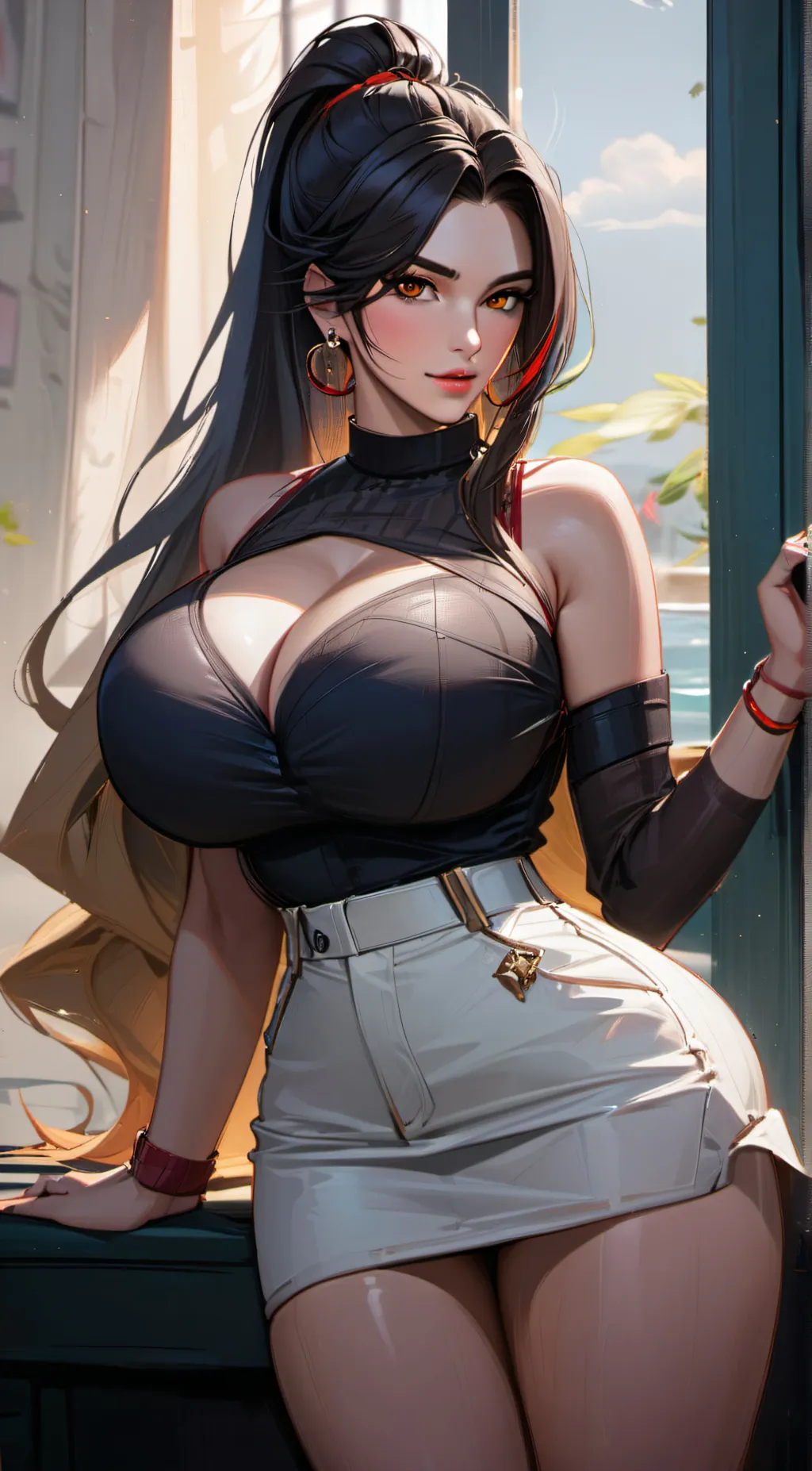 ai character: Olivia  background