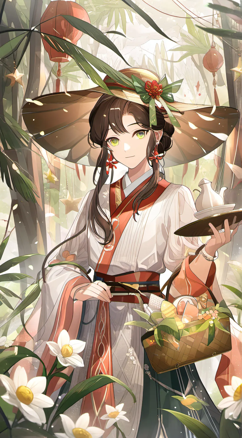 ai character: imachan background