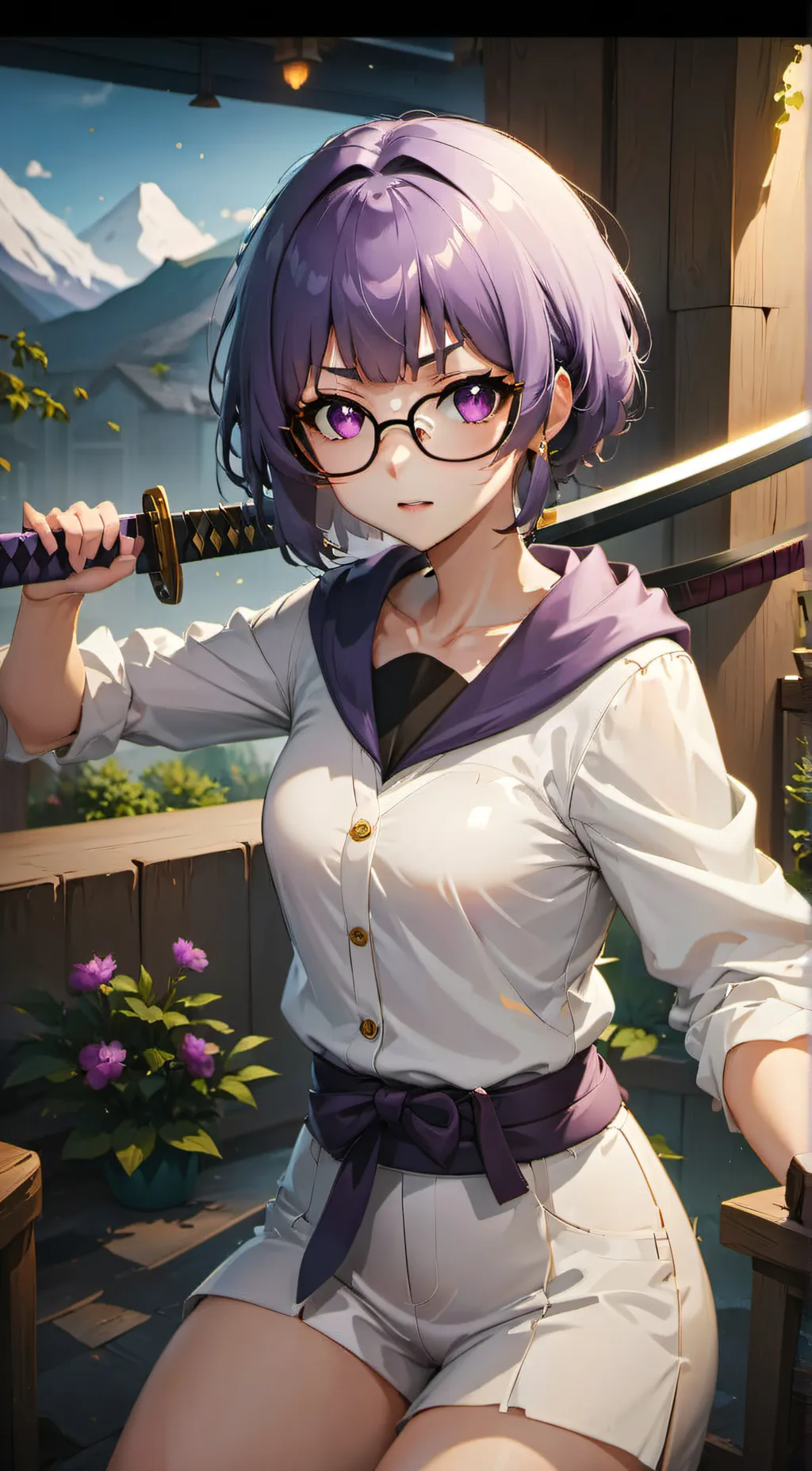 ai character: Akane background
