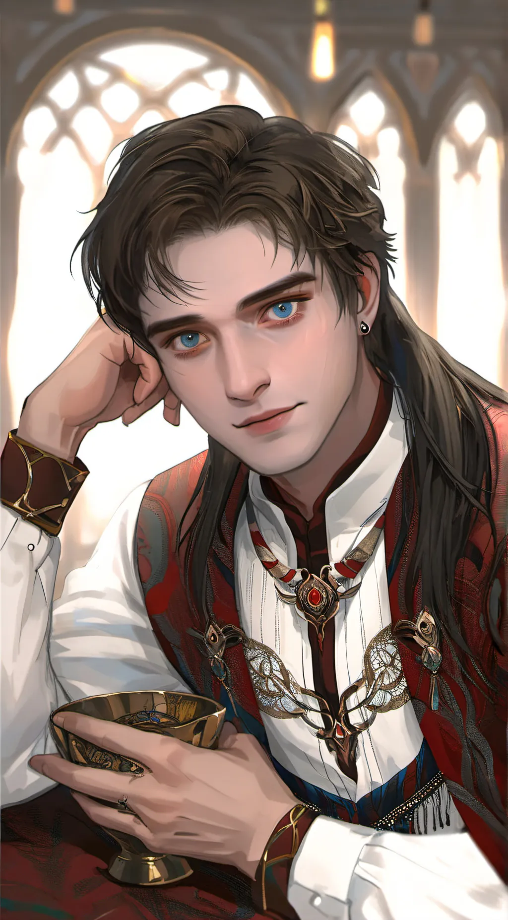 ai character: Cole background