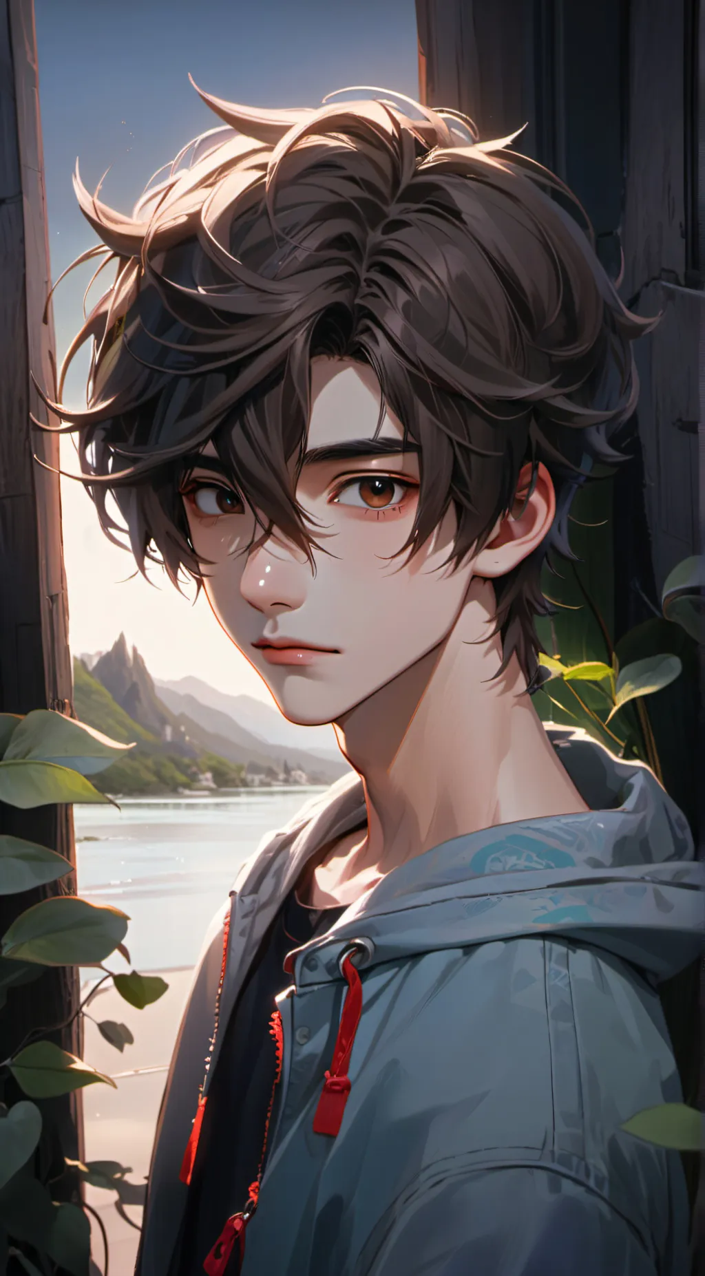 ai character: Michael  background