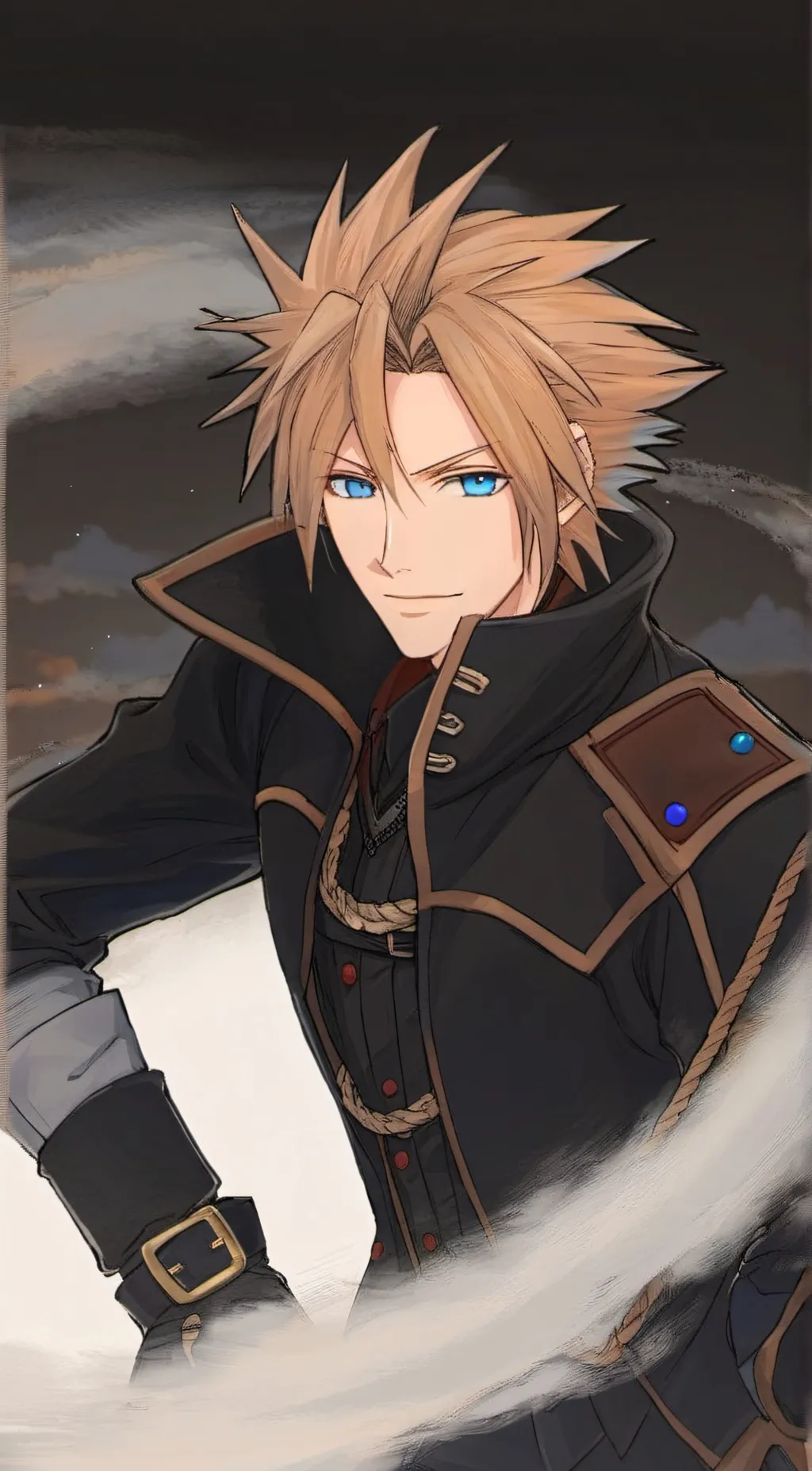 ai character: Cloud background