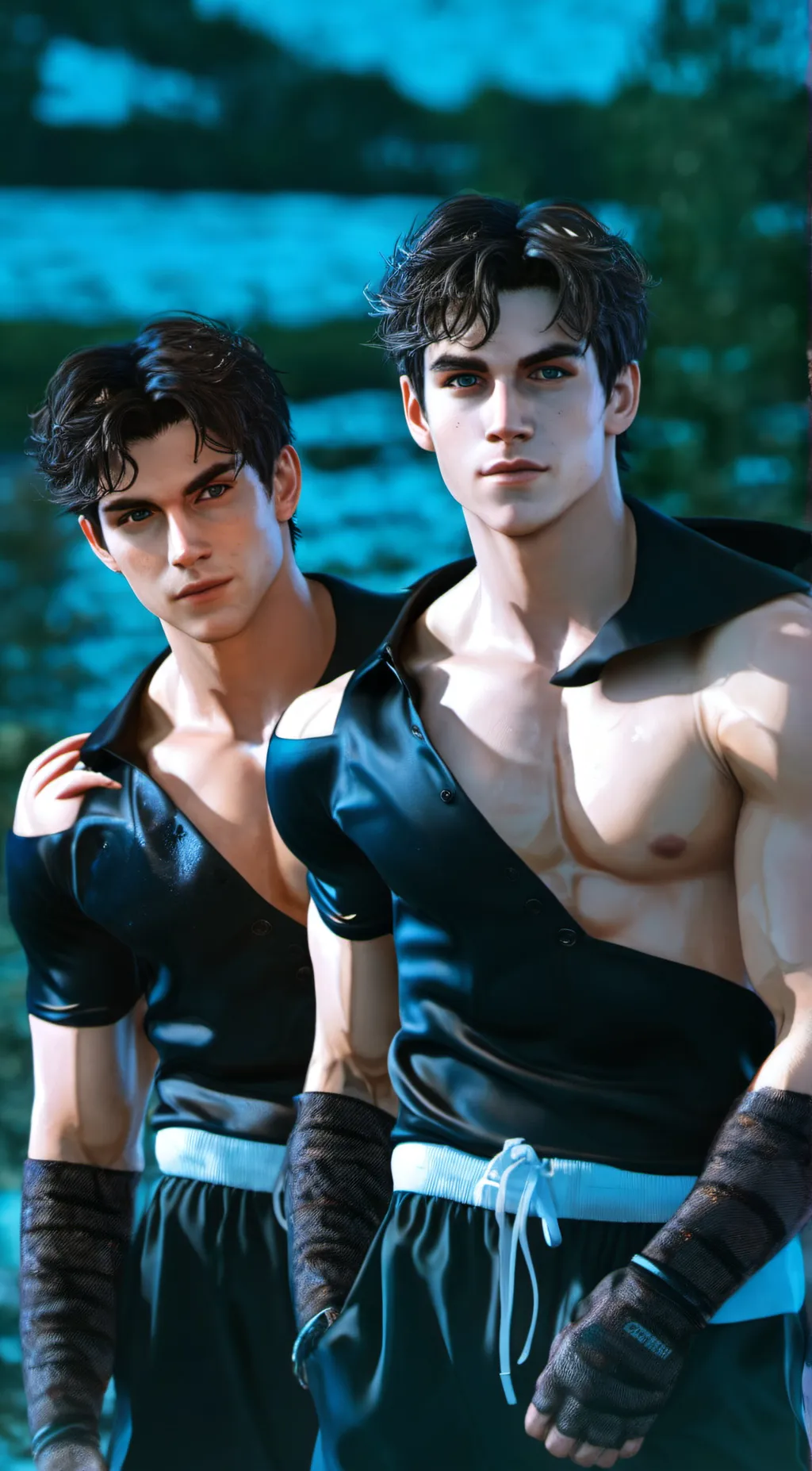 ai character: Velasquez Twins  background