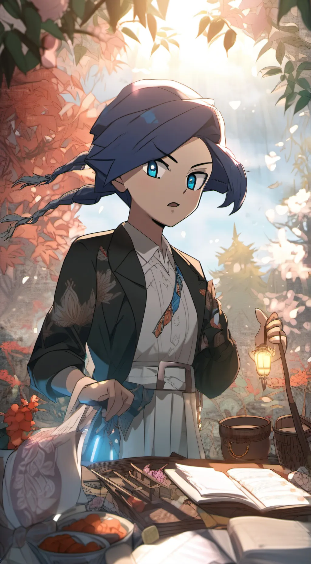 ai character: thirteen  background