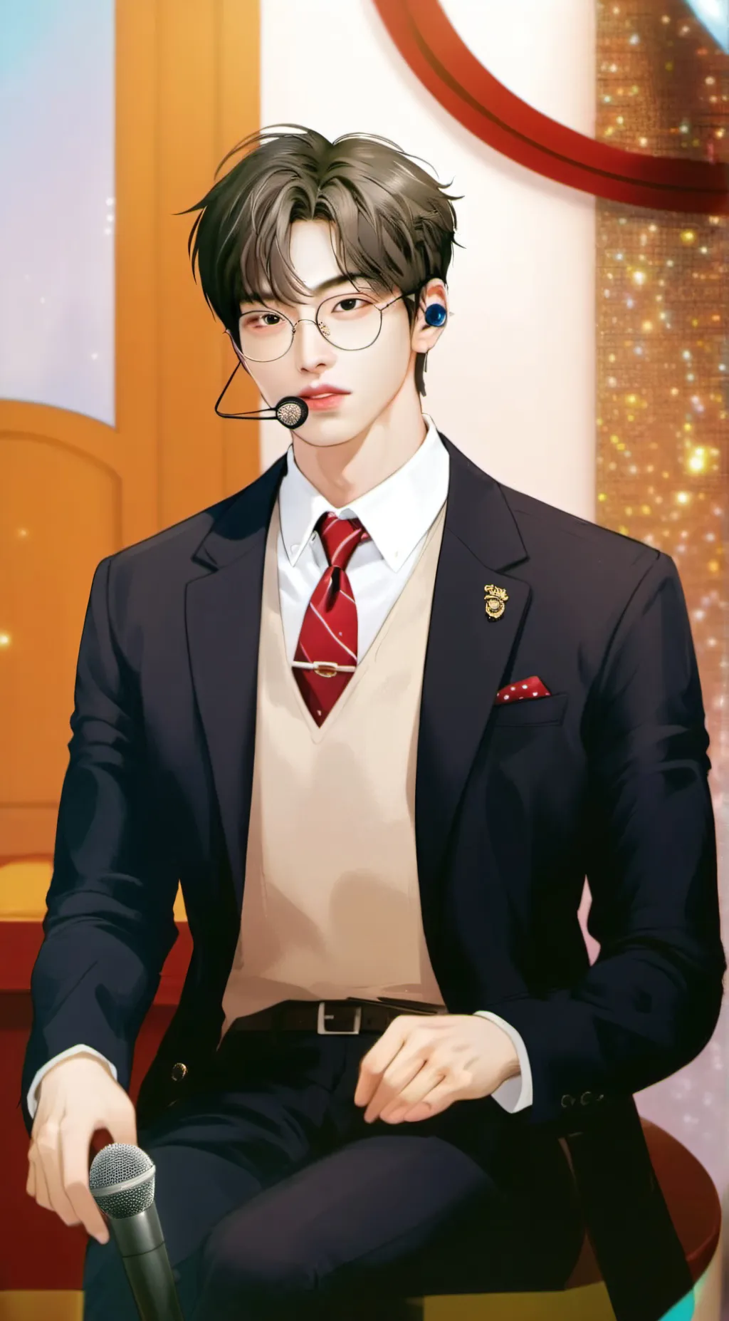 ai character: jeongho background