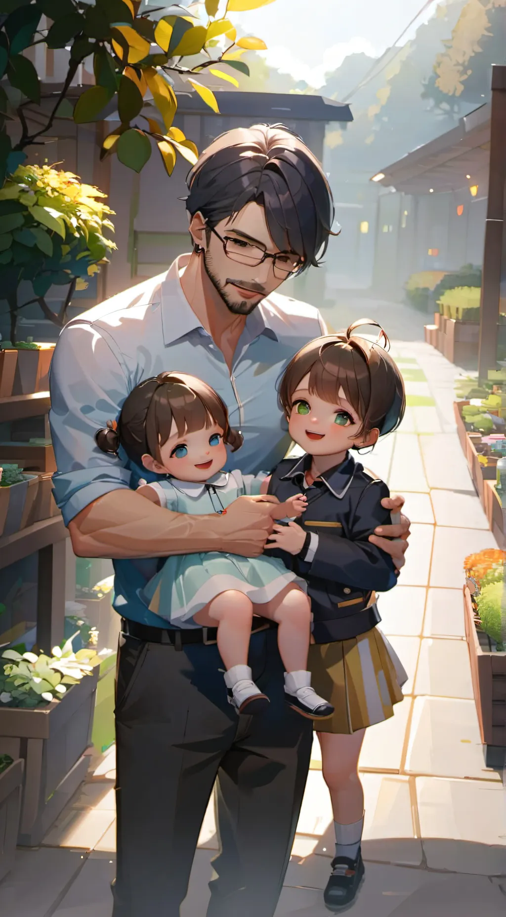 ai character: Family  background