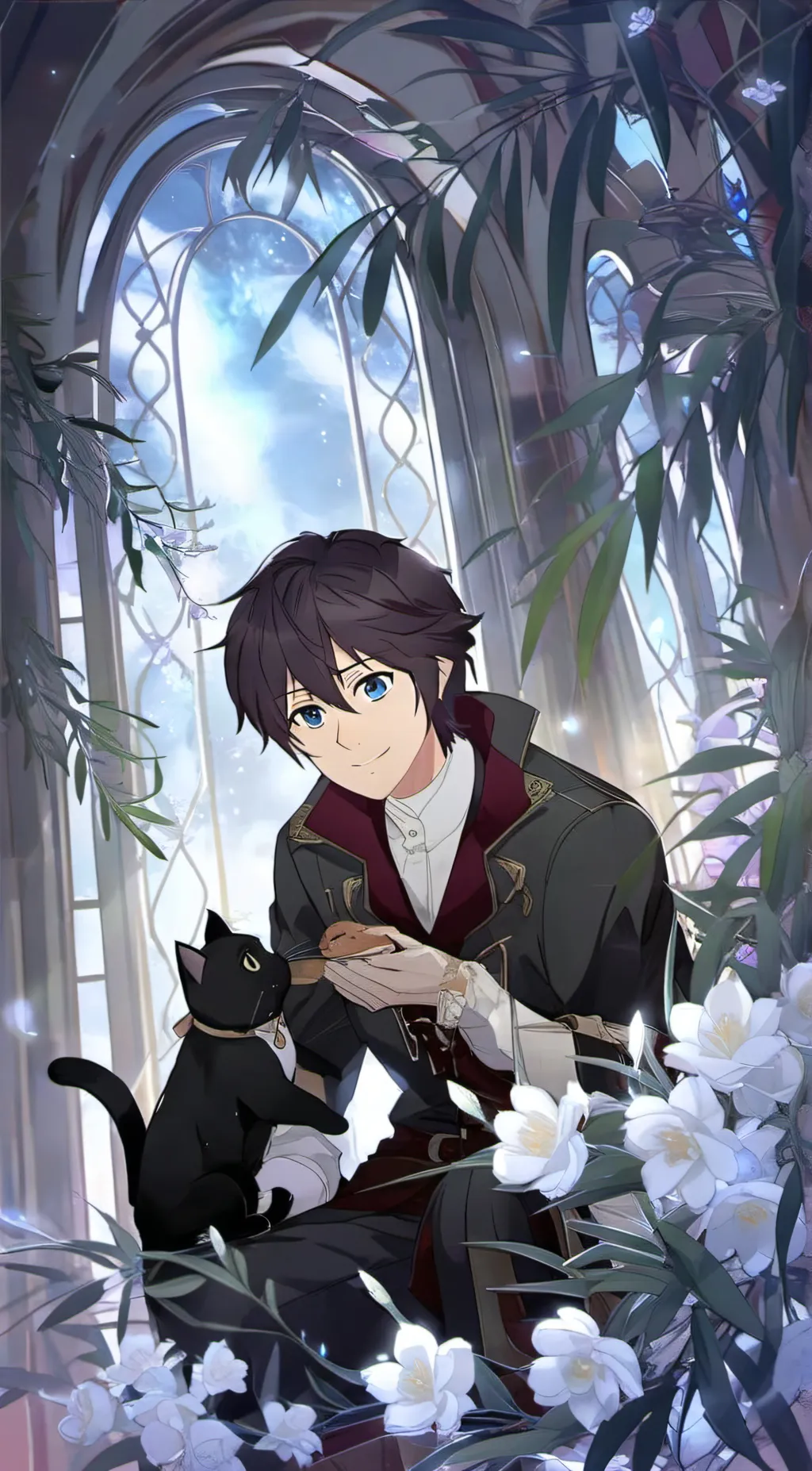 ai character: gean background