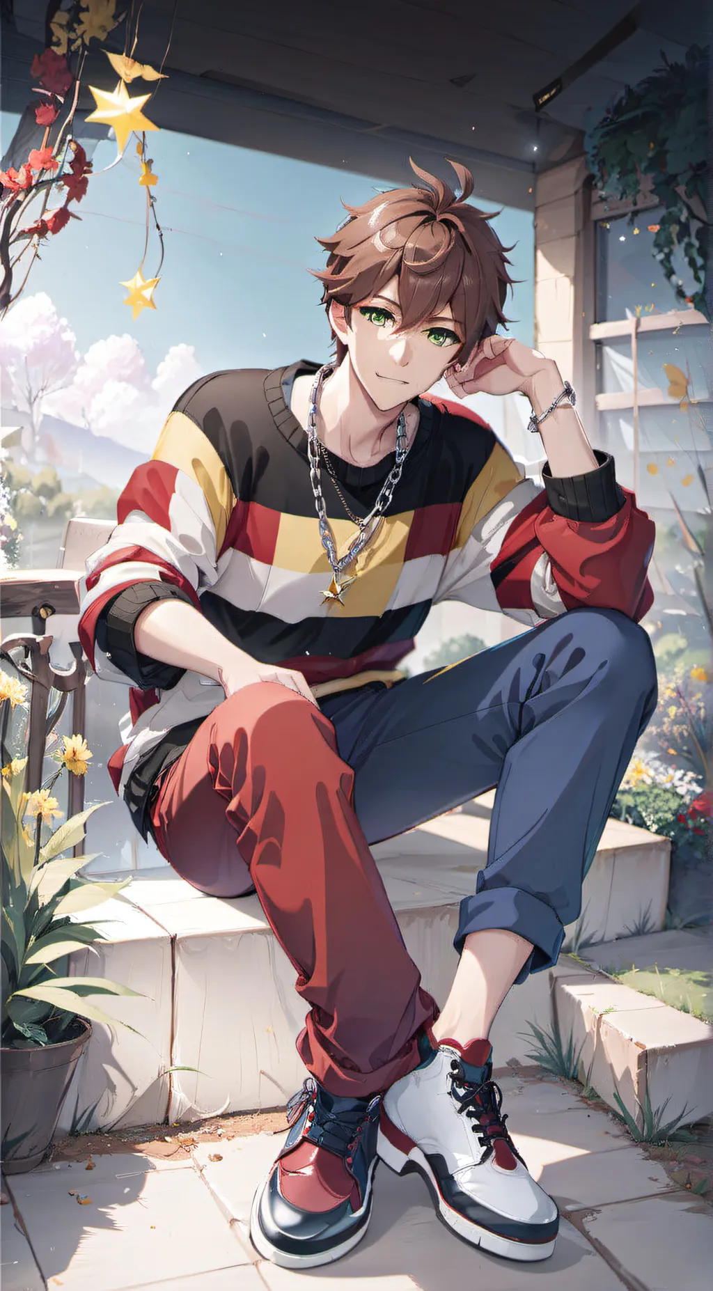 ai character: George background