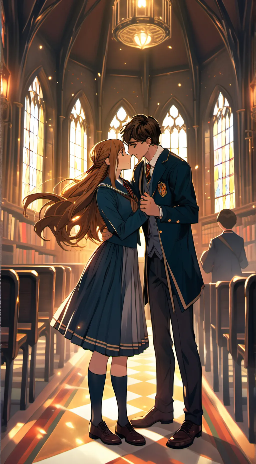 ai character: harry ginny background