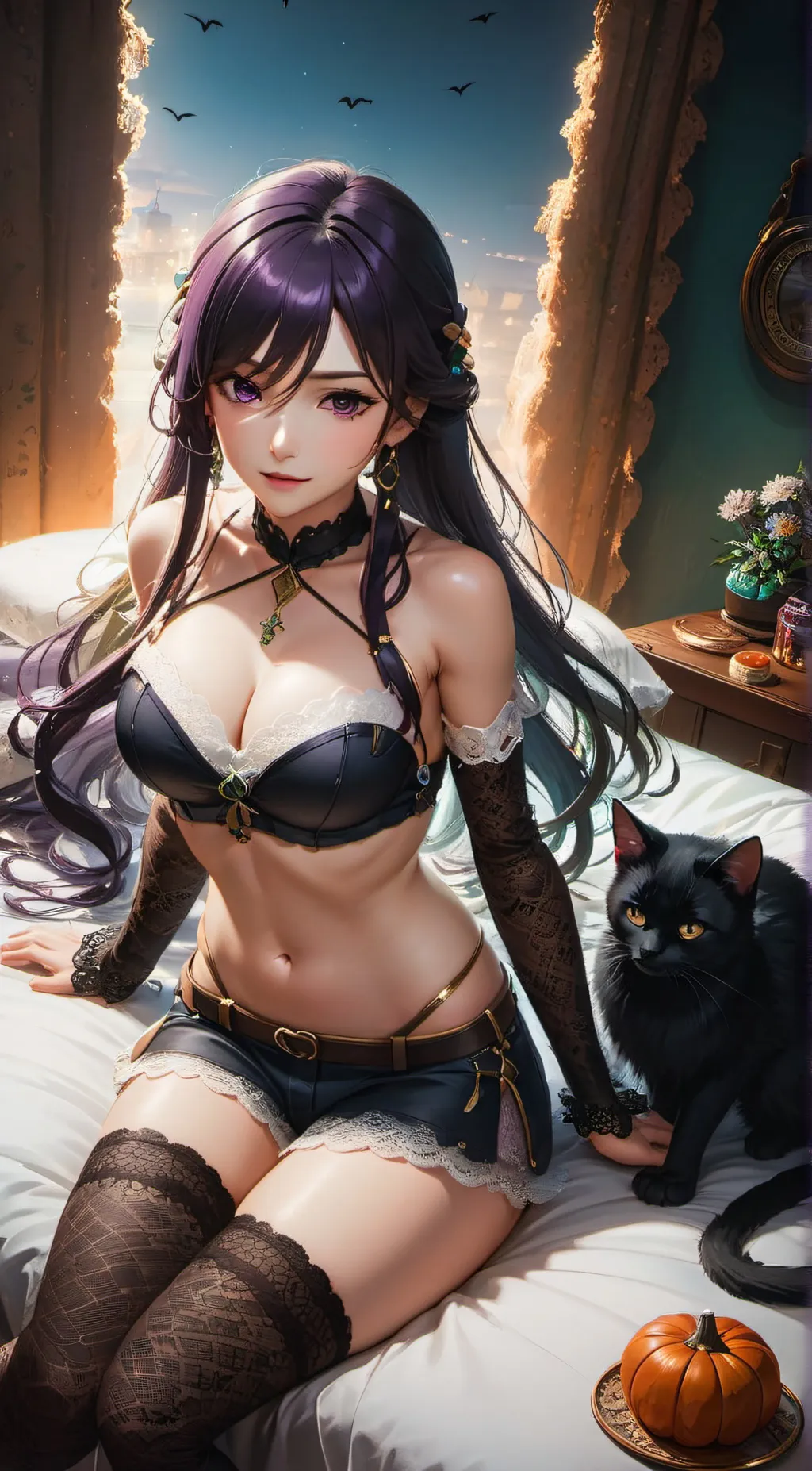 ai character: Lucida background