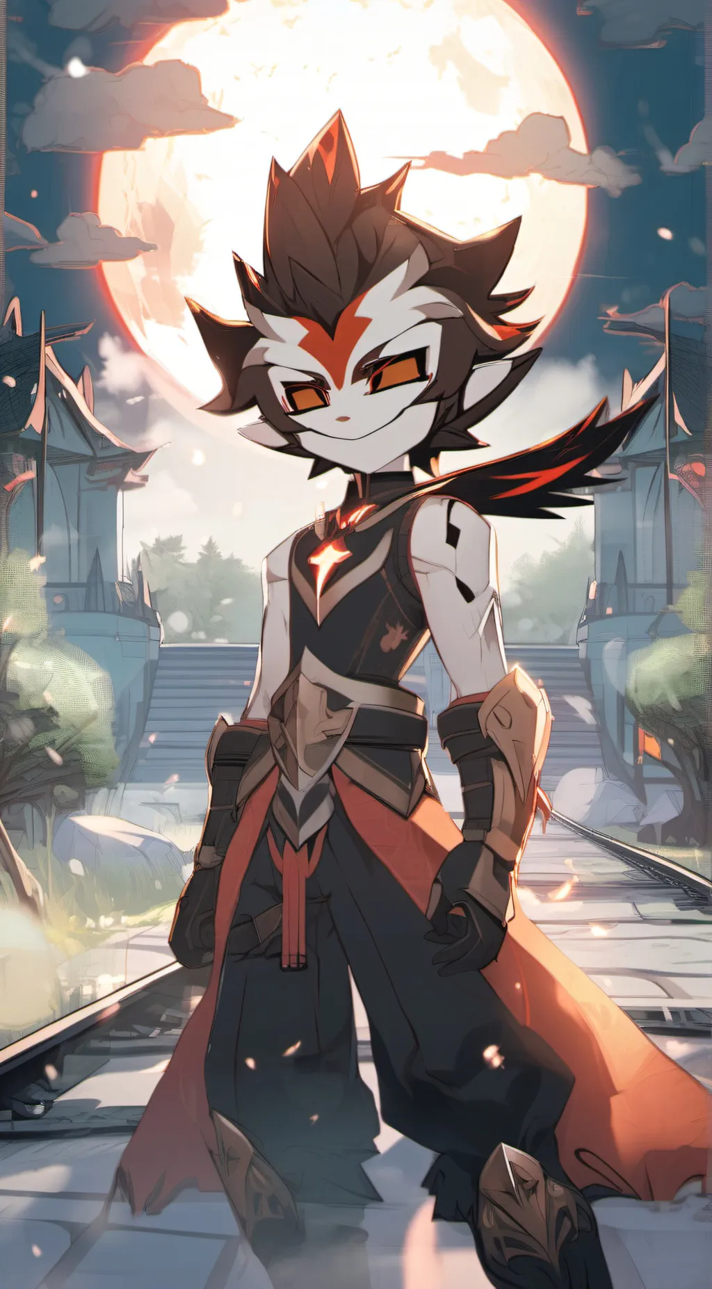 ai character: Husker background