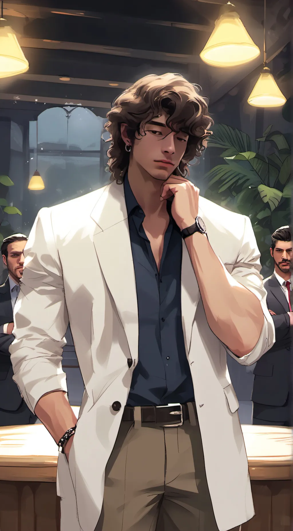 ai character: ꧁William꧂ background