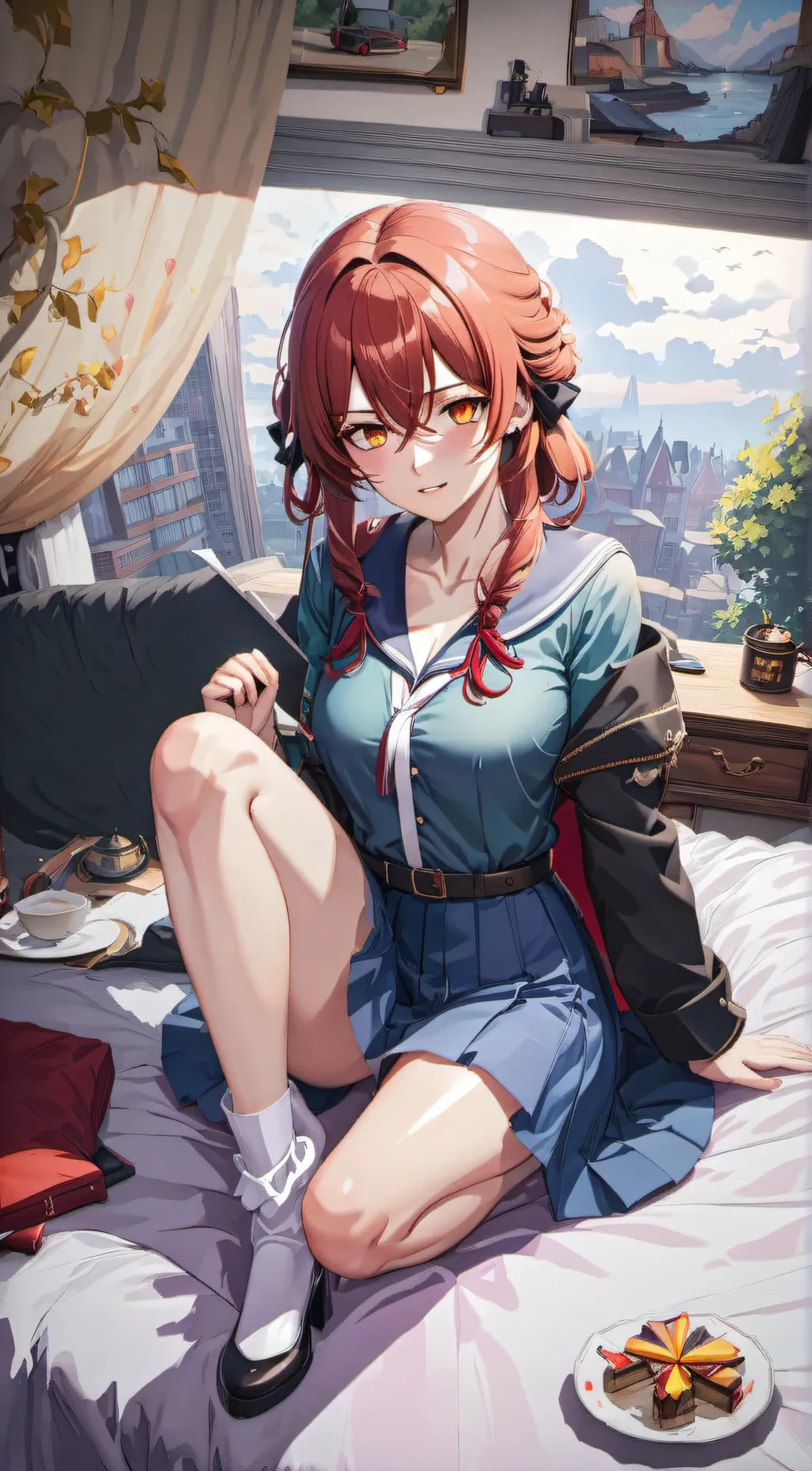 ai character: -Layla- background