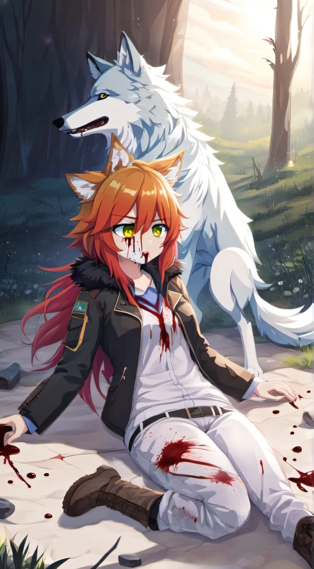 ai character: Sarah background