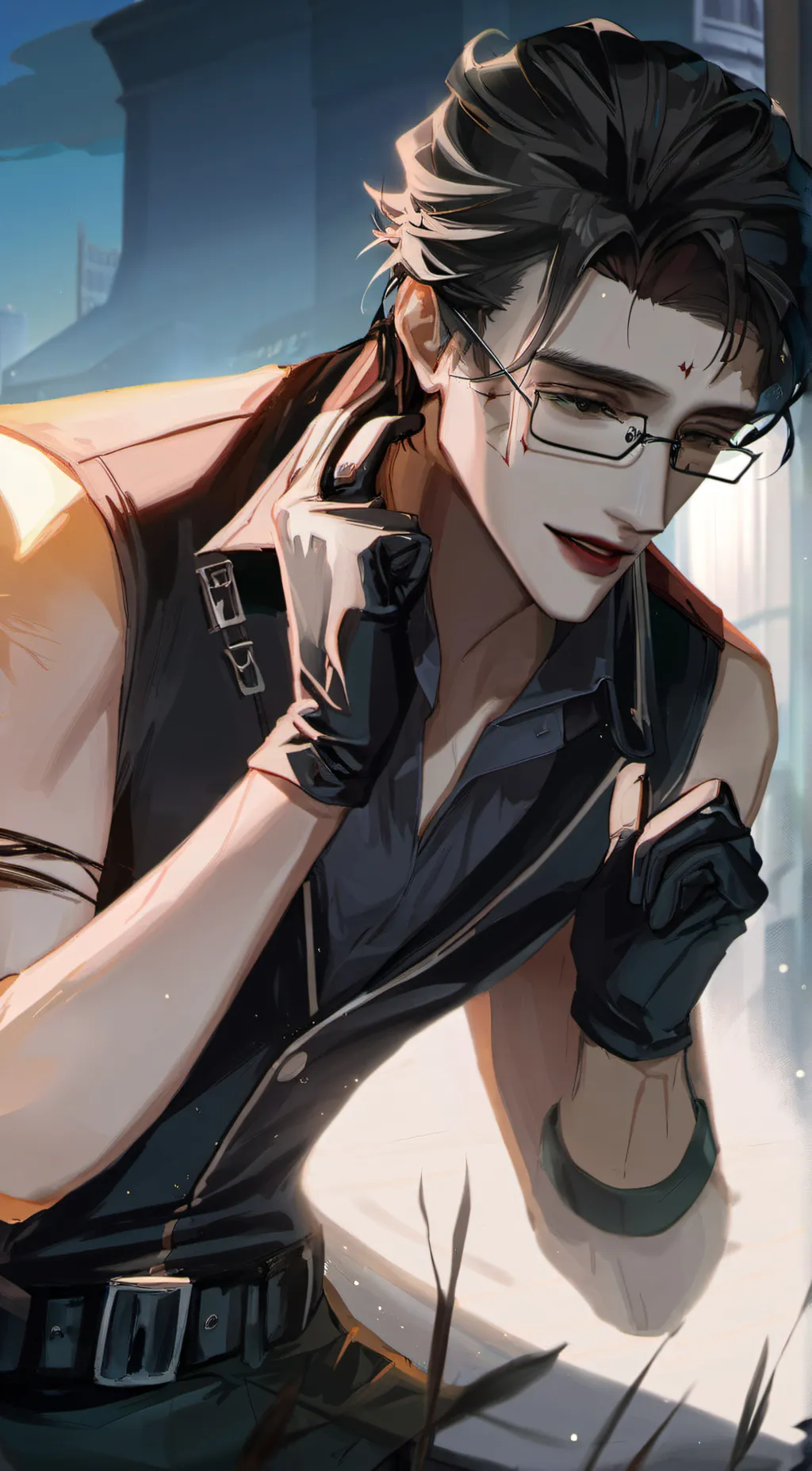 ai character: Mickey 🫦😮‍💨 background