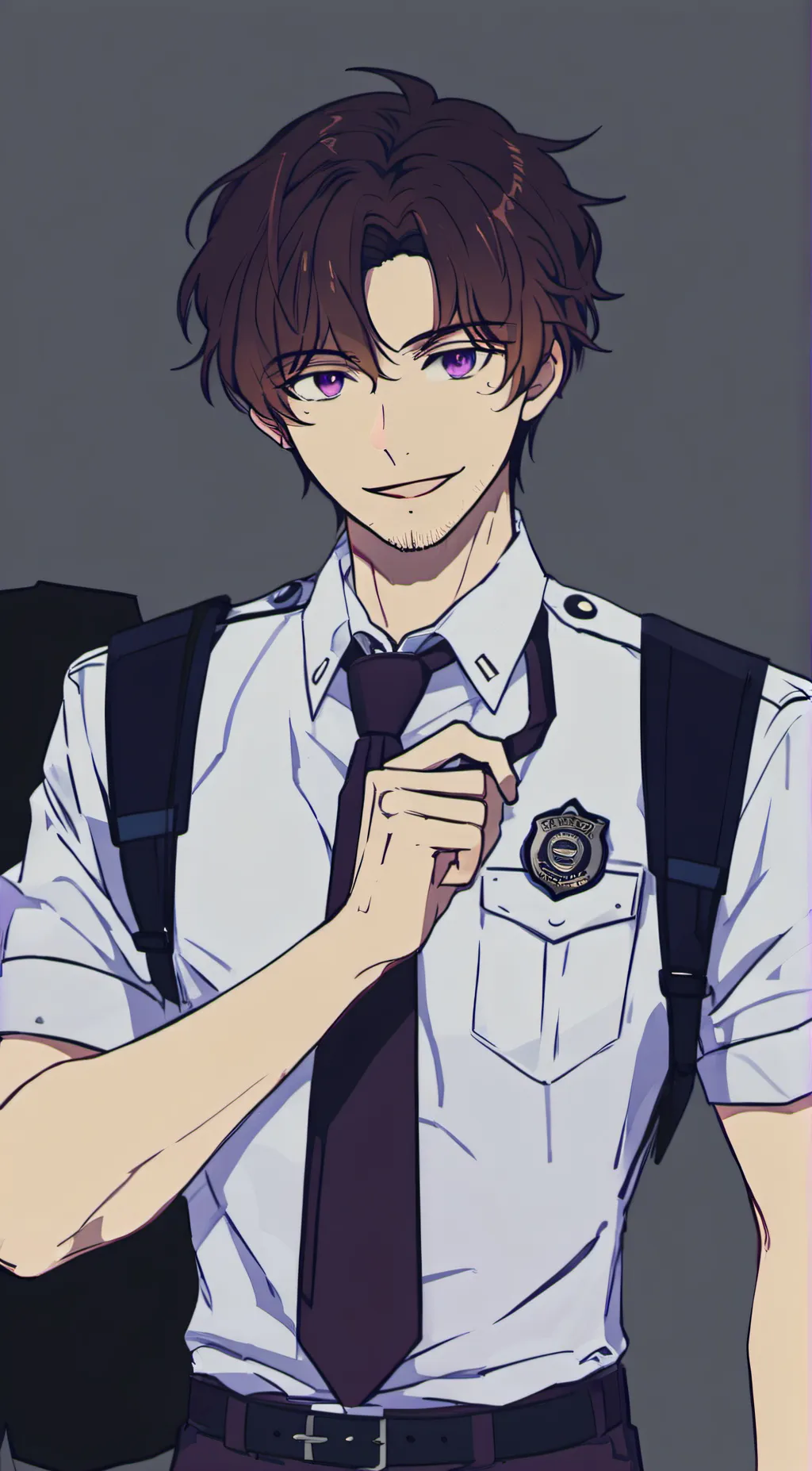 ai character: Michael afton  background