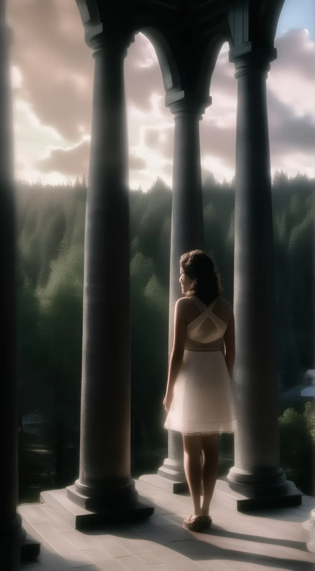 ai character: kim background