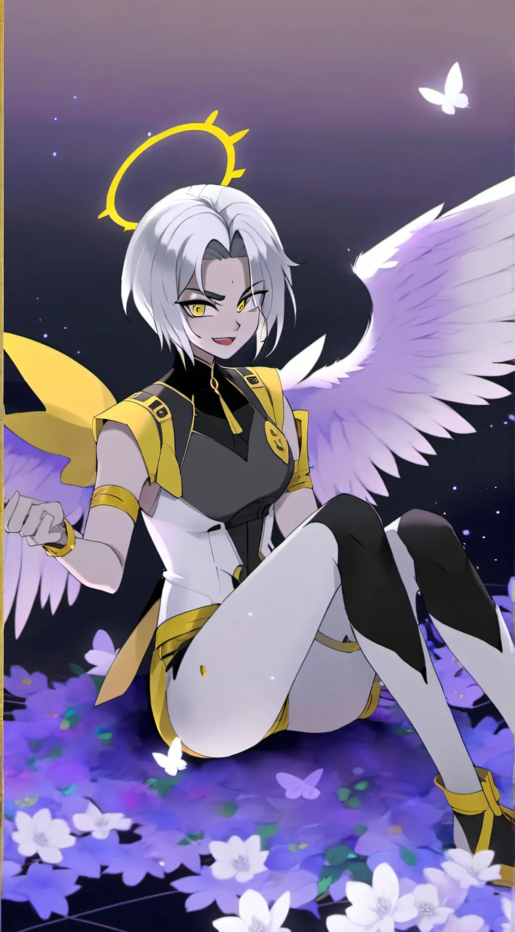 ai character: lute background