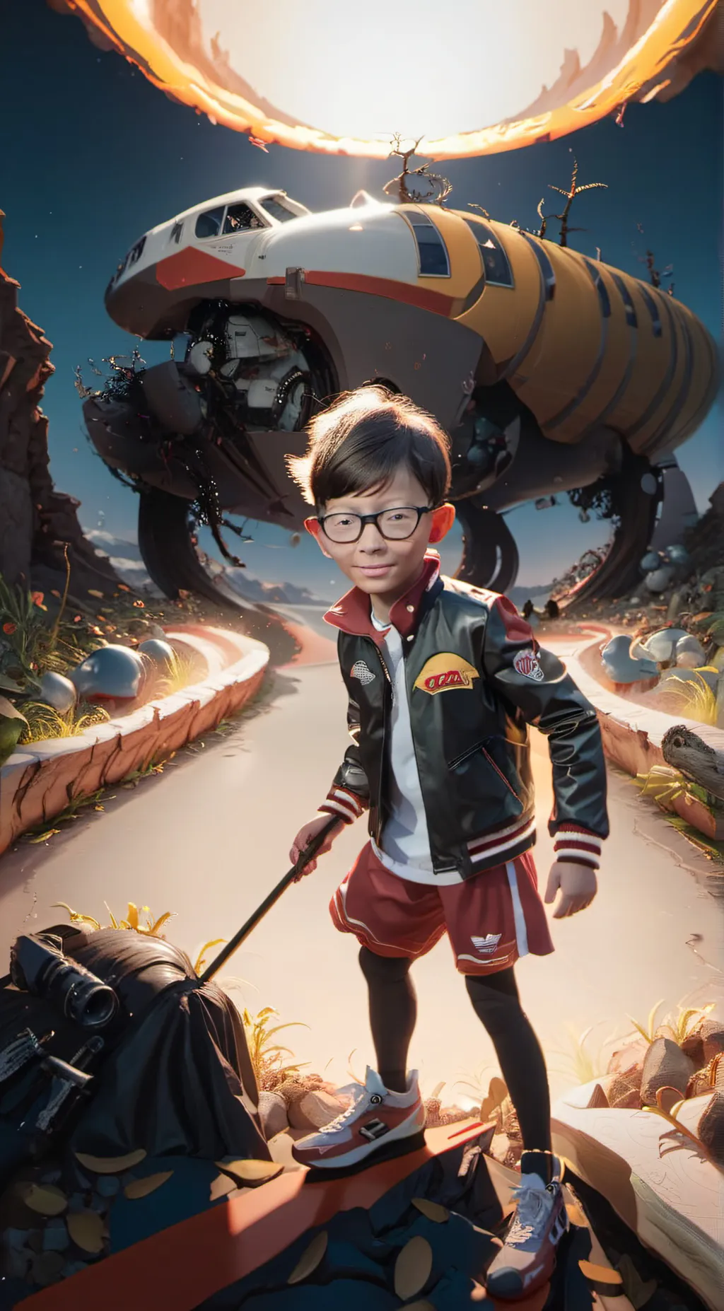 ai character: wow keigo background