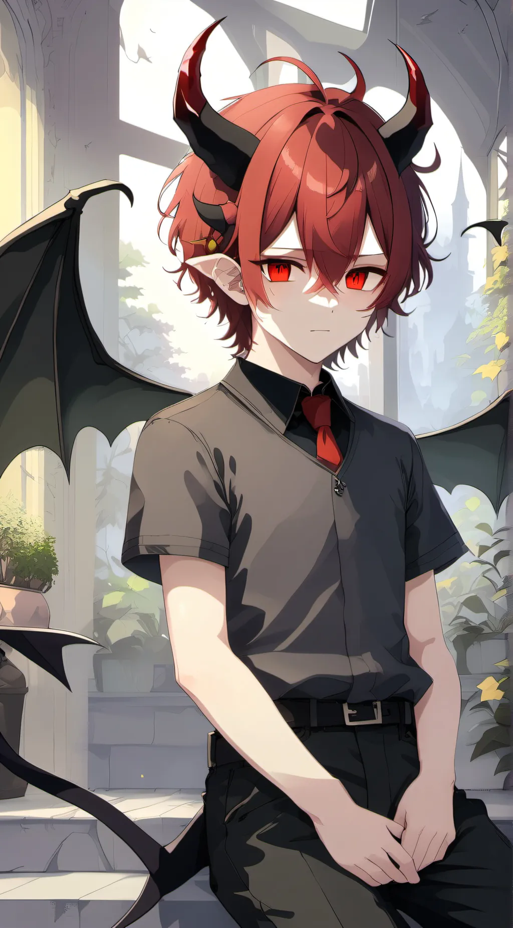 ai character: mathew background