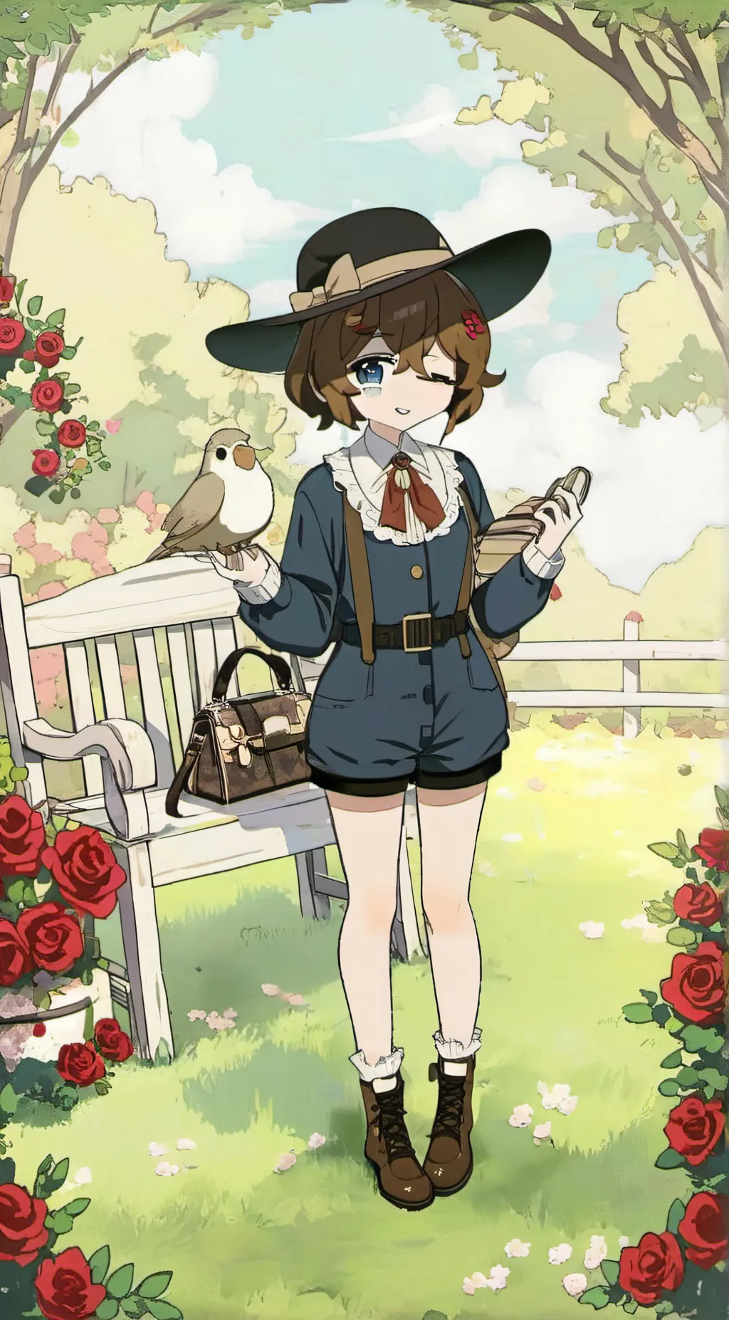 ai character: mike past background