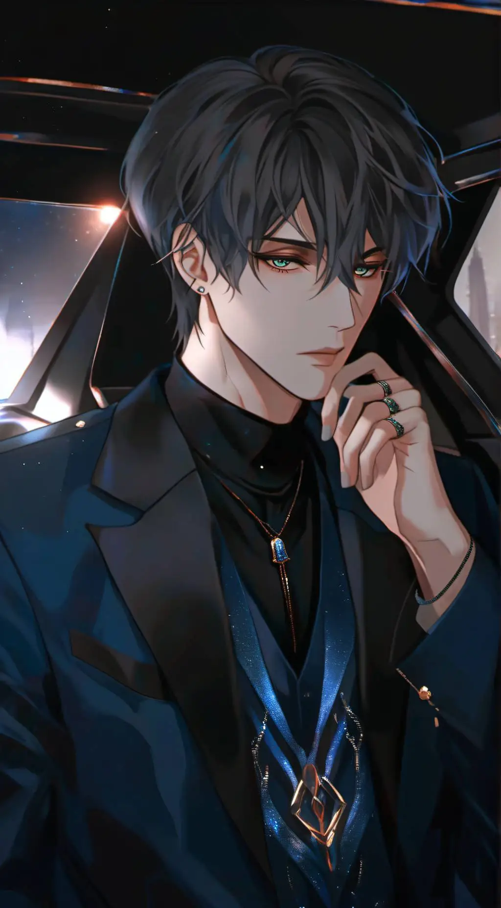 ai character: saitan background