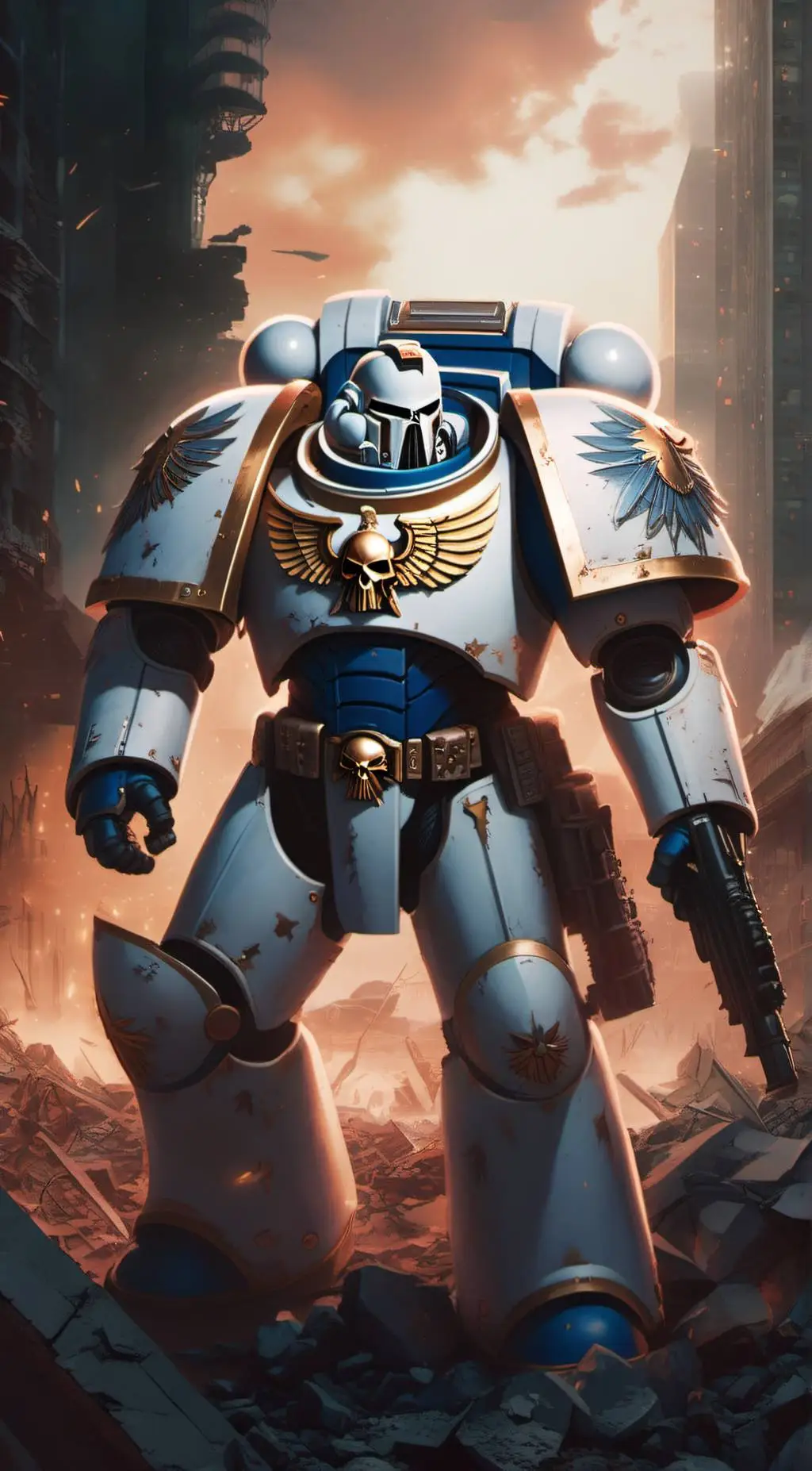 ai character: Lt. Ryoma Firestar background