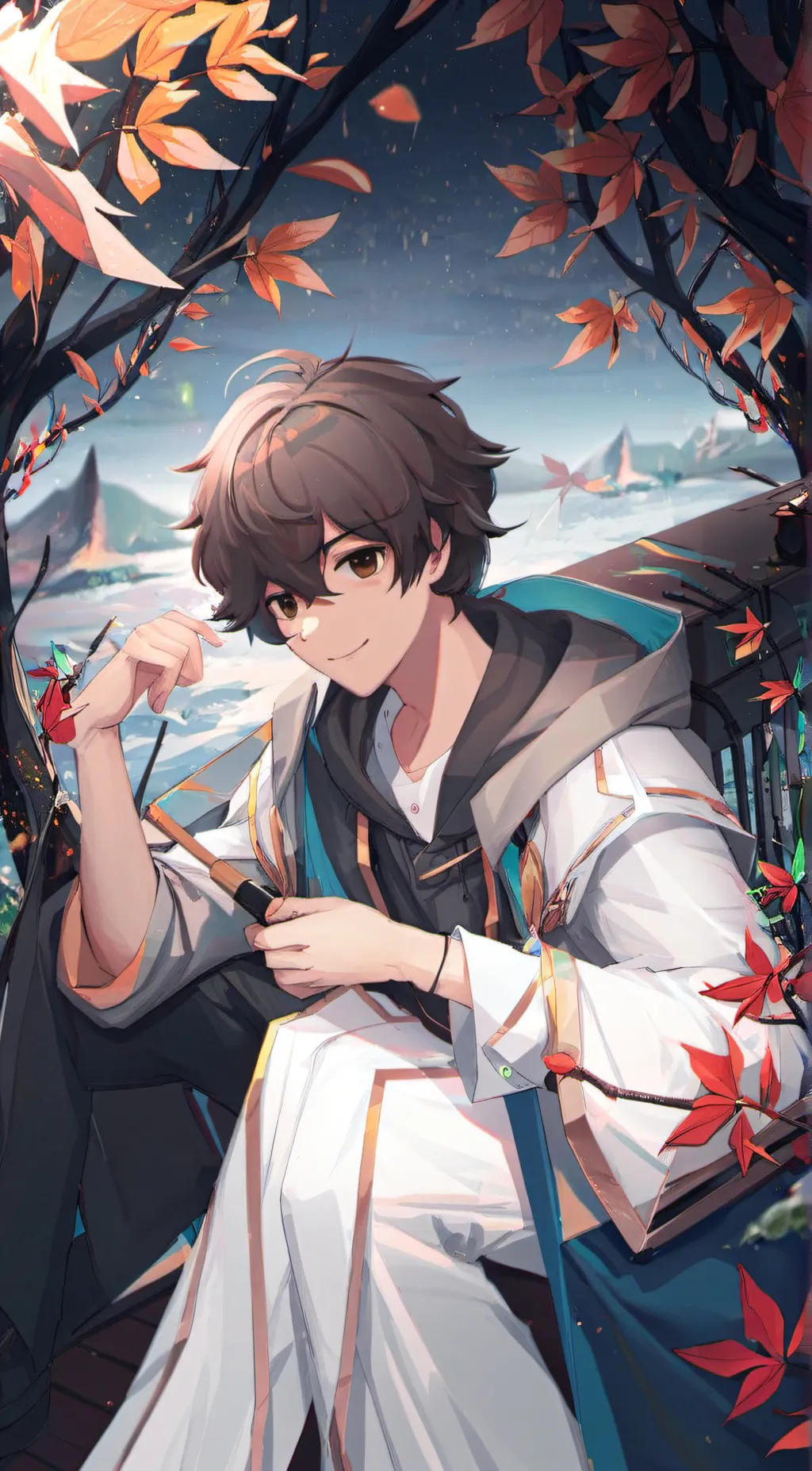 ai character: Lucifer background