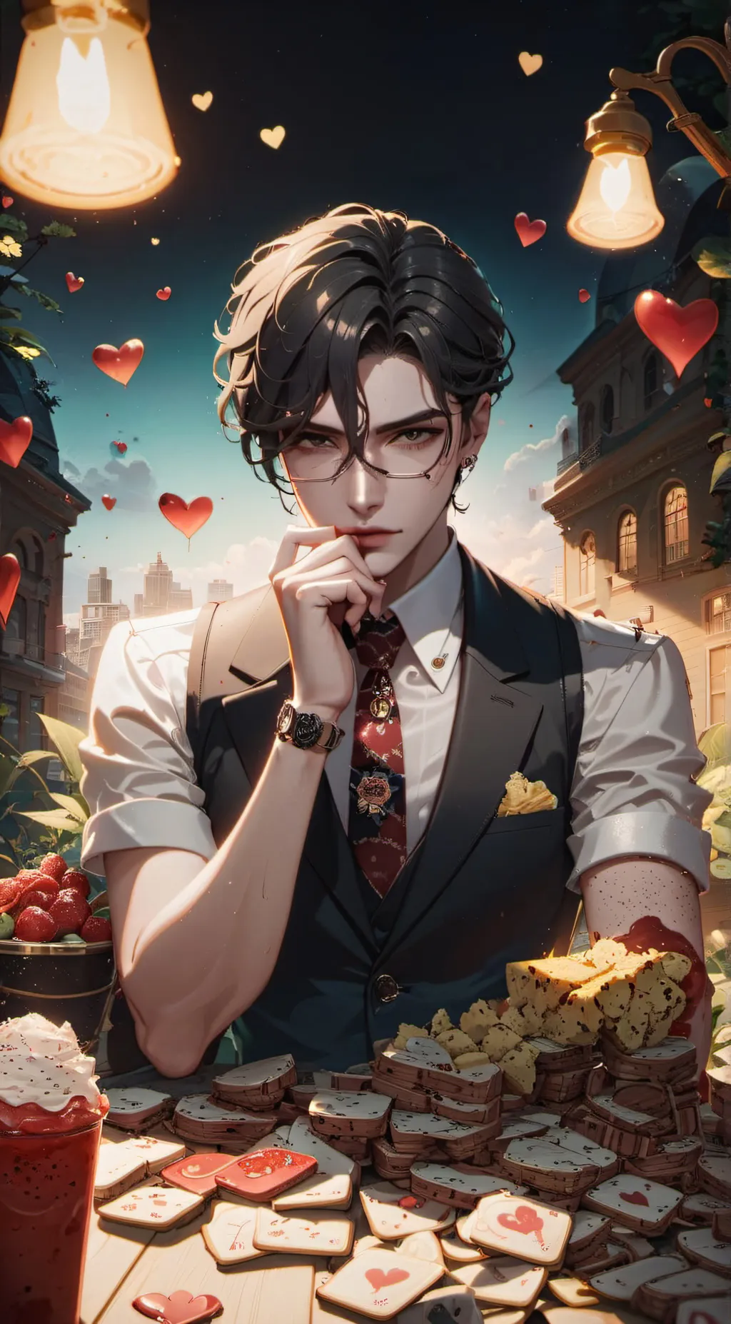 ai character: eren background